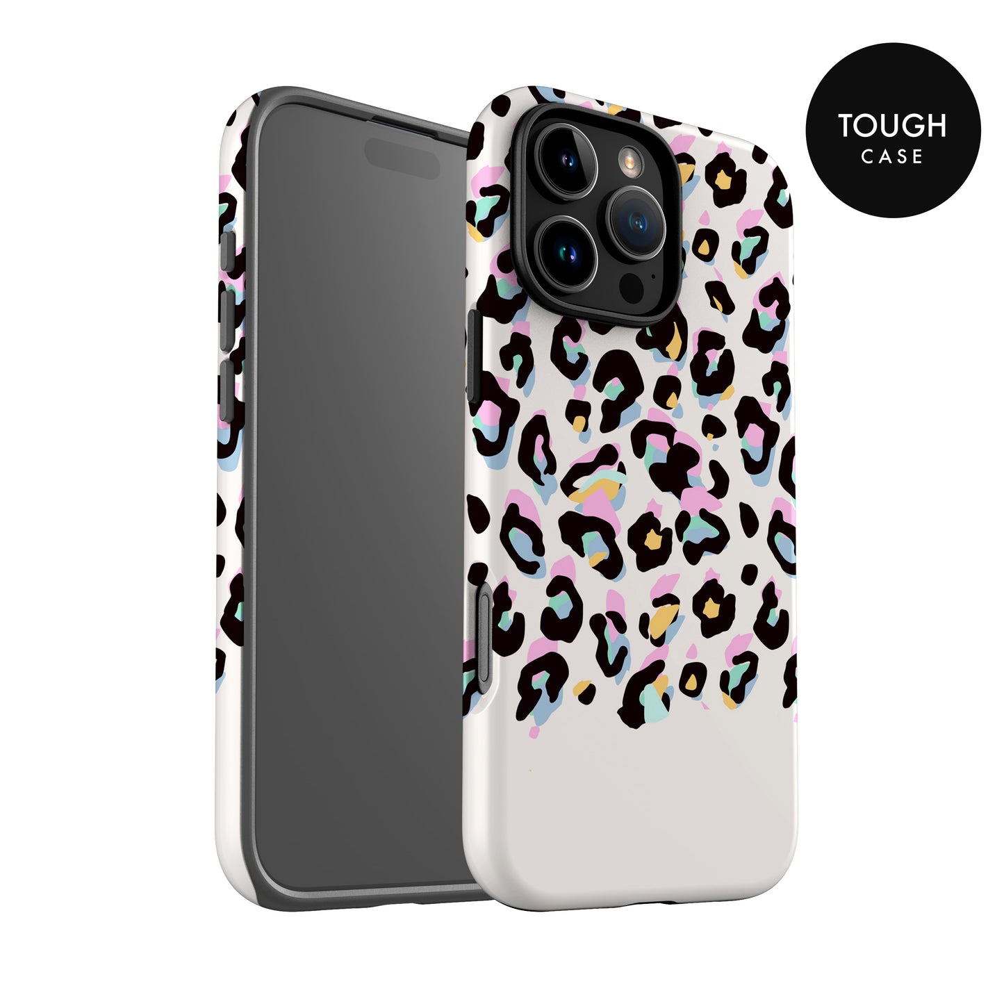 Custom Rainbow Leopard Print Phone Case Phone Case