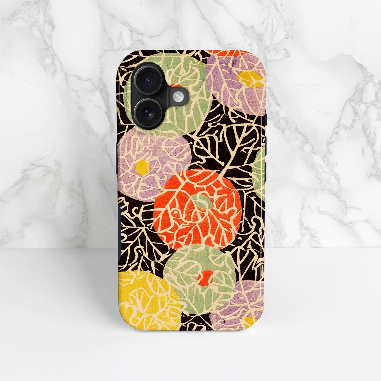 Japanese Floral Kimono Print Case Phone Case