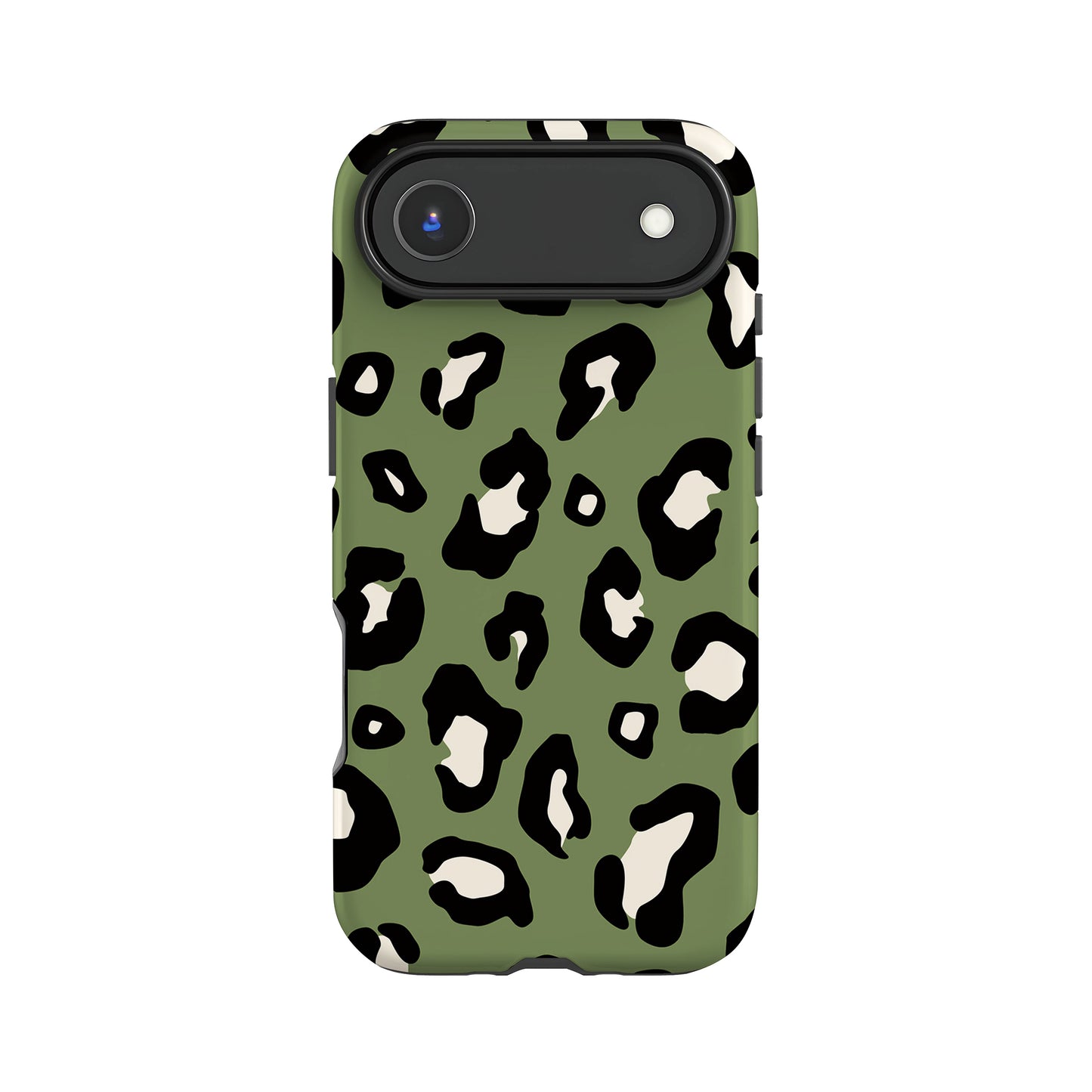 Khaki Leopard Print Animal Spots Pattern Phone Case iPhone 17 Air Phone Case