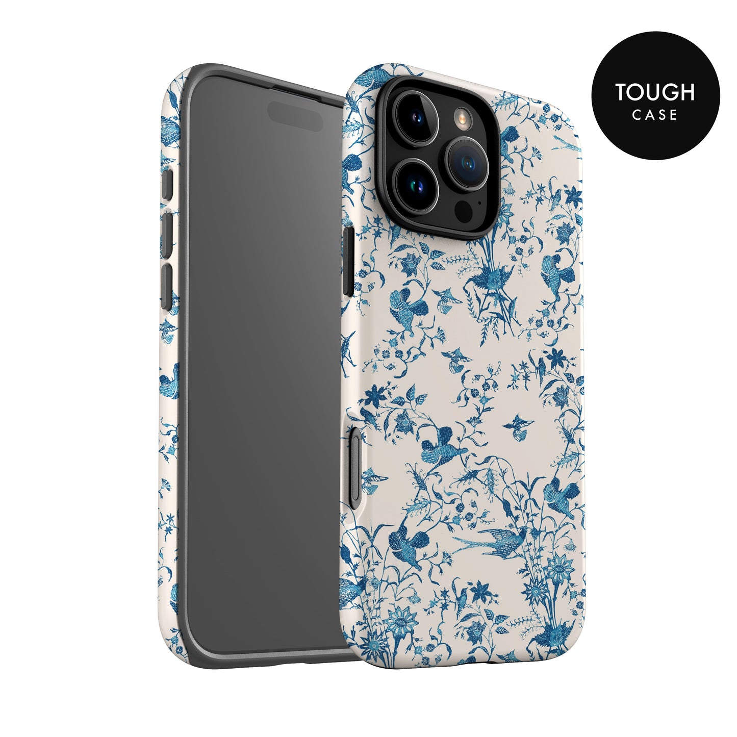 Baroque Bird Print Pattern Case Phone Case