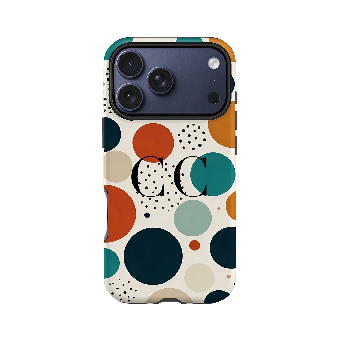 Personalised Abstract Dots Polka Phone Case Phone Case
