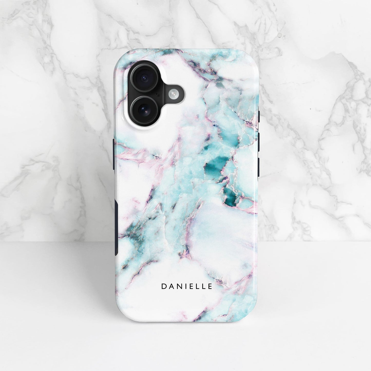 Personalised Blue Marble Phone Case Phone Case