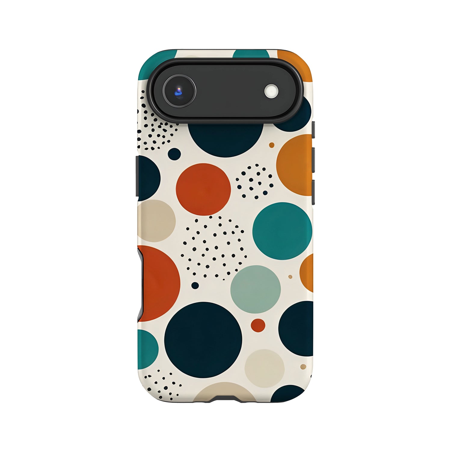 Abstract Spots Polka Dot Print Phone Case Phone Case