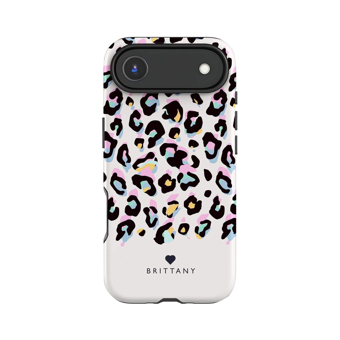 Custom Rainbow Leopard Print Phone Case iPhone 17 Air Phone Case