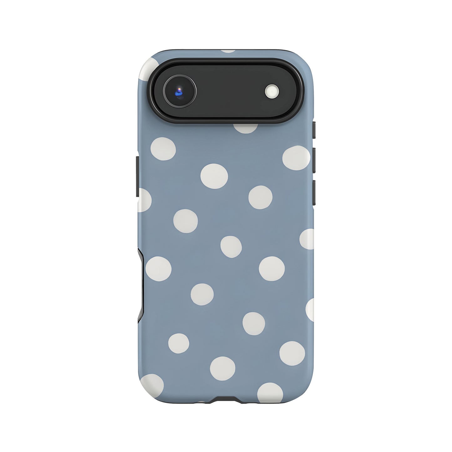 Muted Blue Polka Dot Phone Case Phone Case