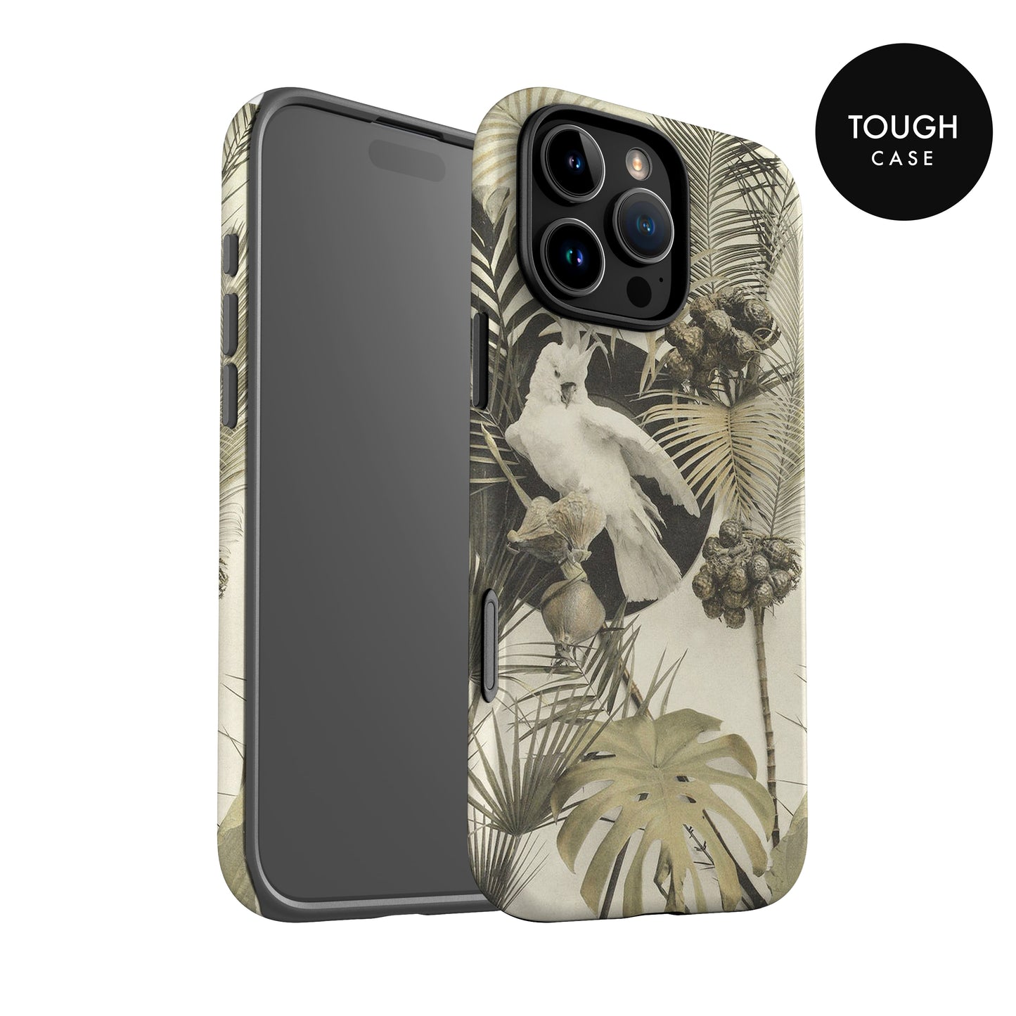 Vintage Tropical Print Case Phone Case