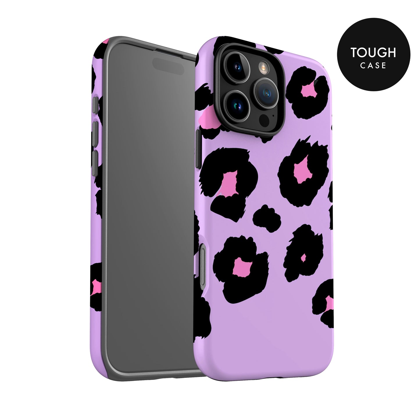 Purple Personalised Leopard Print Phone Case Phone Case