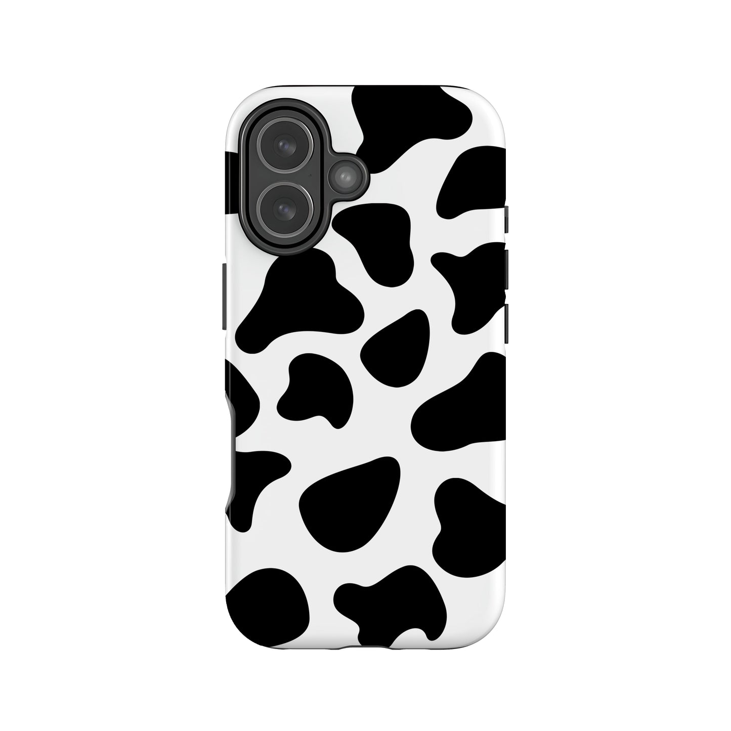 Black and White Cow Spots Case iPhone 17 Phone Case