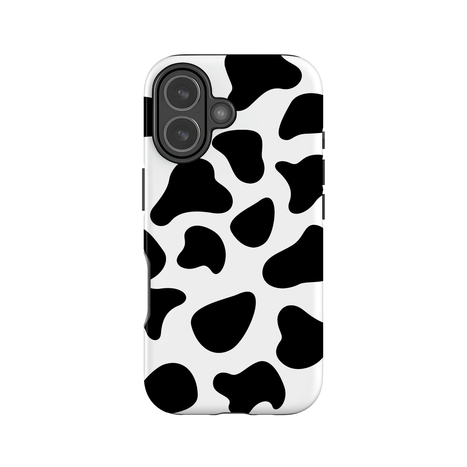 Black and White Cow Spots Case iPhone 17 Phone Case