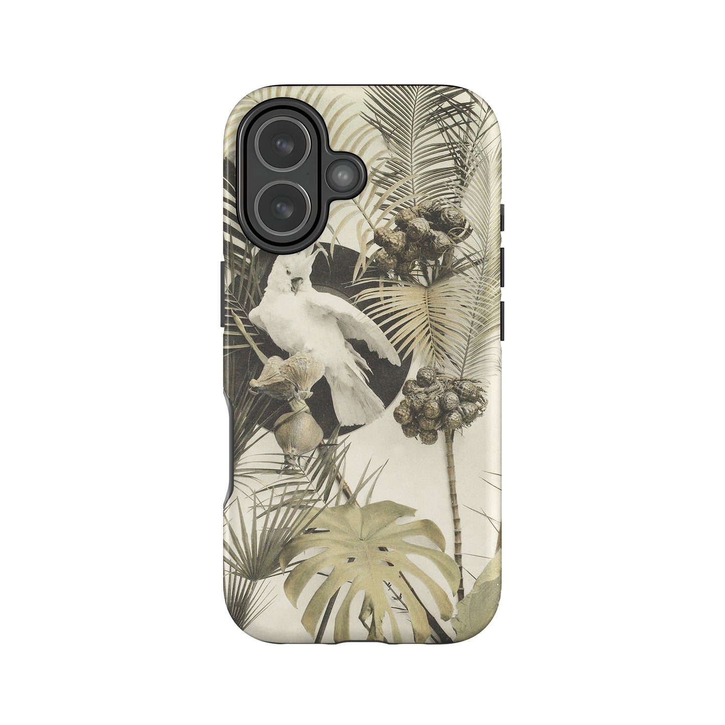 Vintage Tropical Print Case iPhone 17 Phone Case