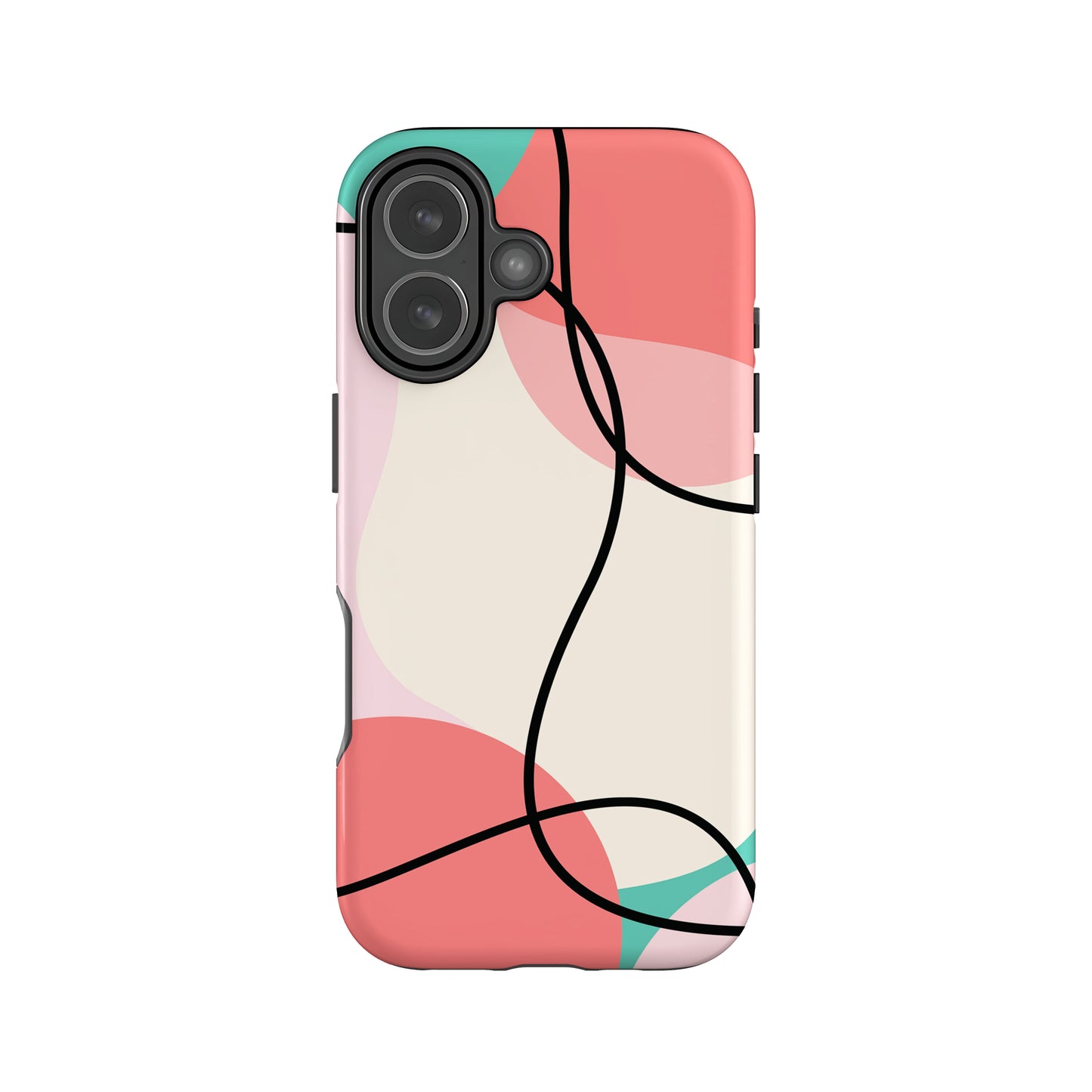 Colourful Abstract Pattern Case iPhone 17 Phone Case