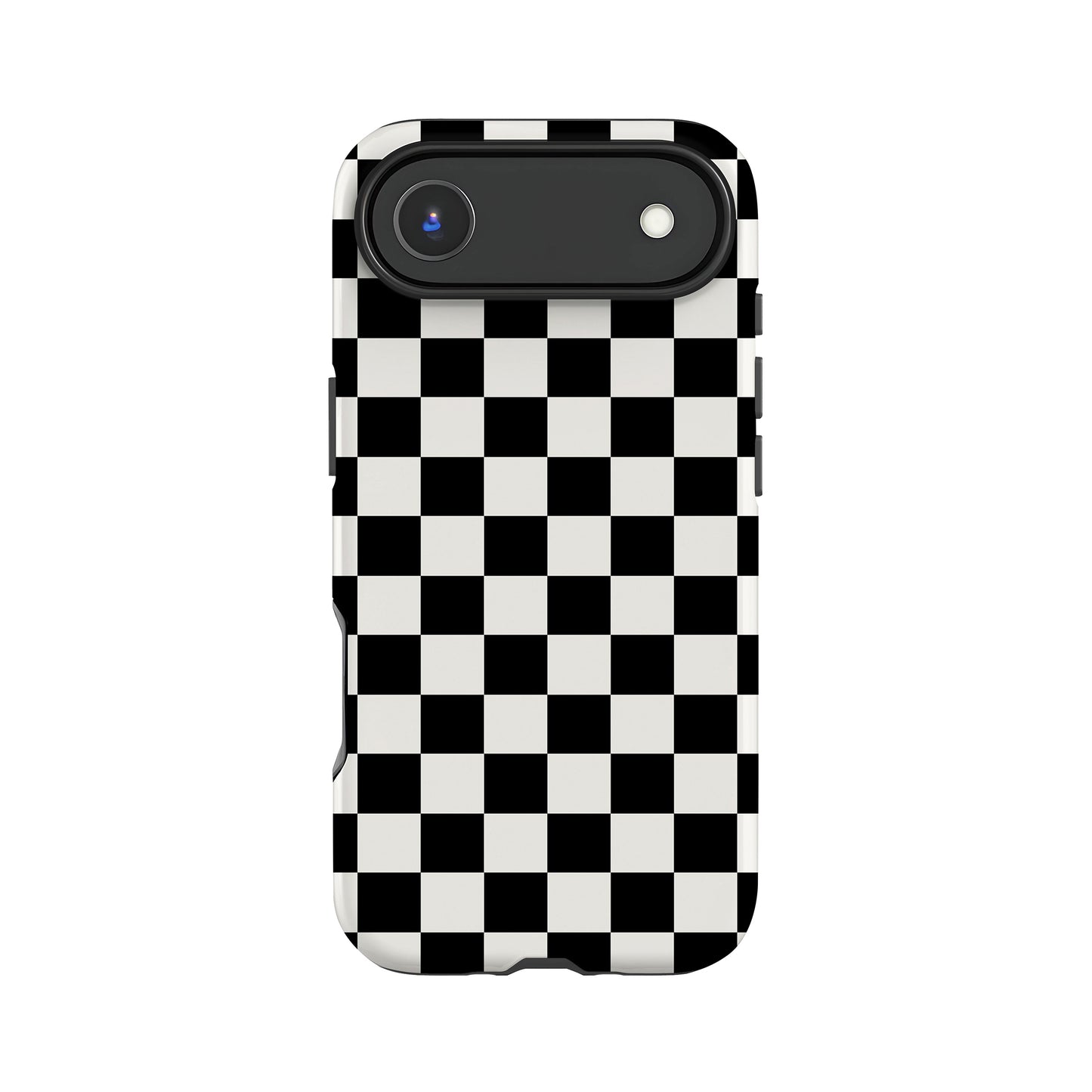 Black Checkerboard Phone Case iPhone 17 Air Phone Case