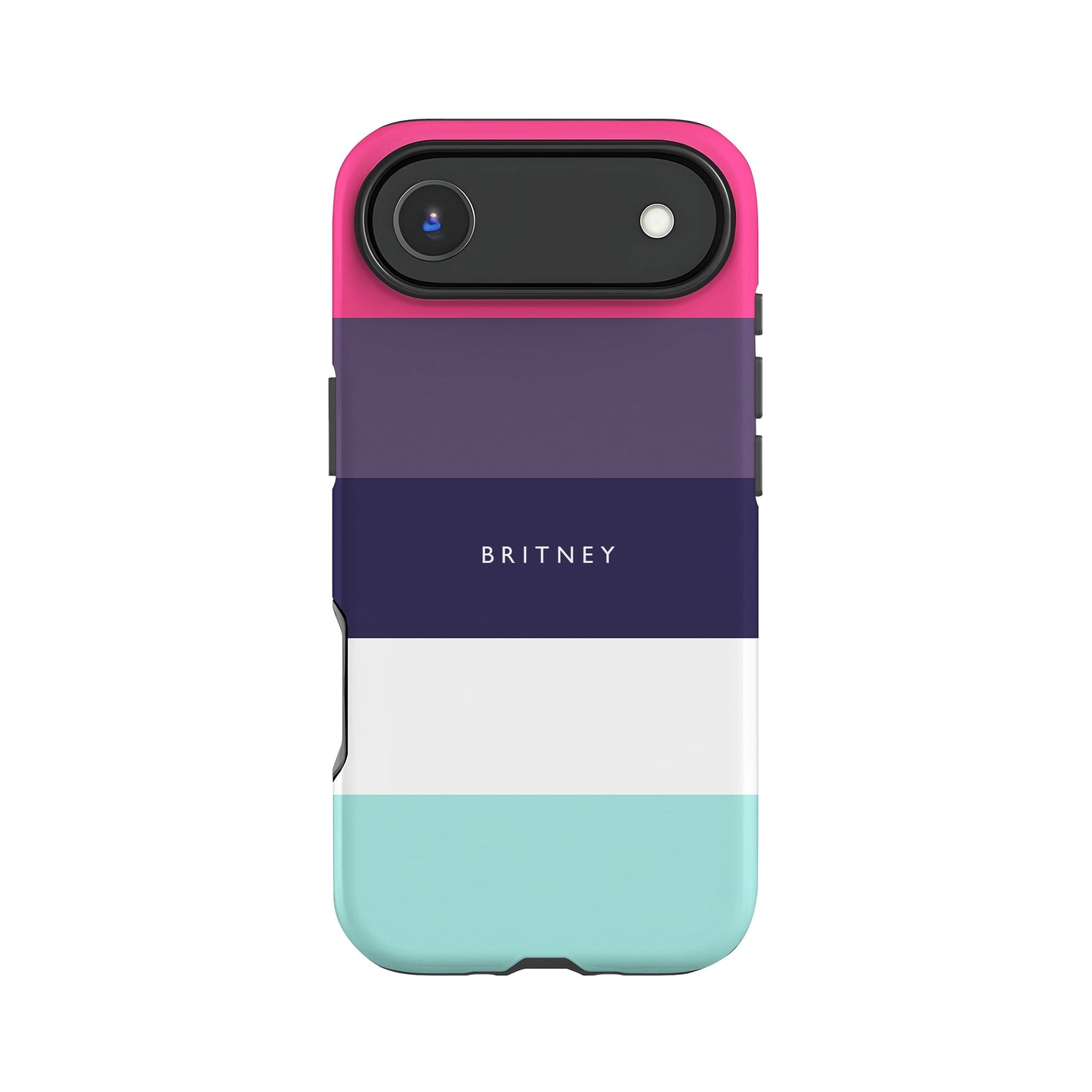 Pink Purple Grape Stripe Phone Case iPhone 17 Air Phone Case