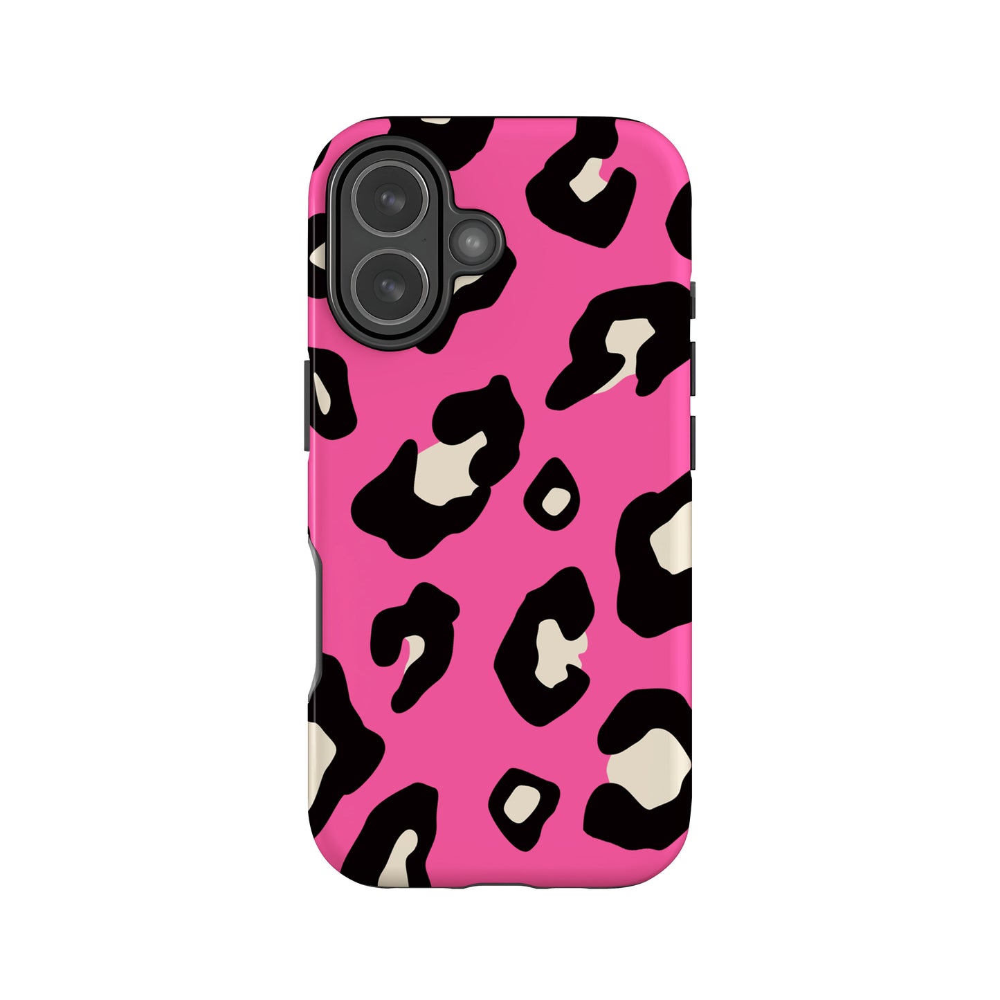 Pink Leopard Print Pattern Animal Spots Phone Case iPhone 17 Phone Case