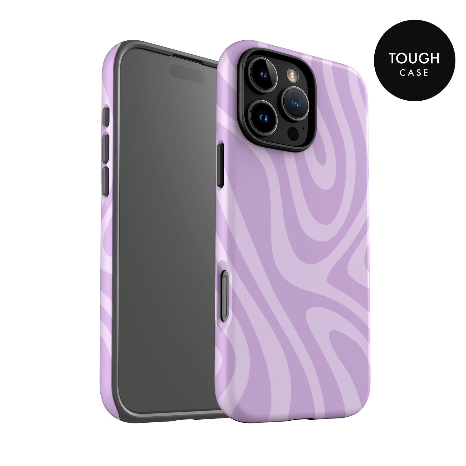 Light Purple Swirl Pattern Case Phone Case