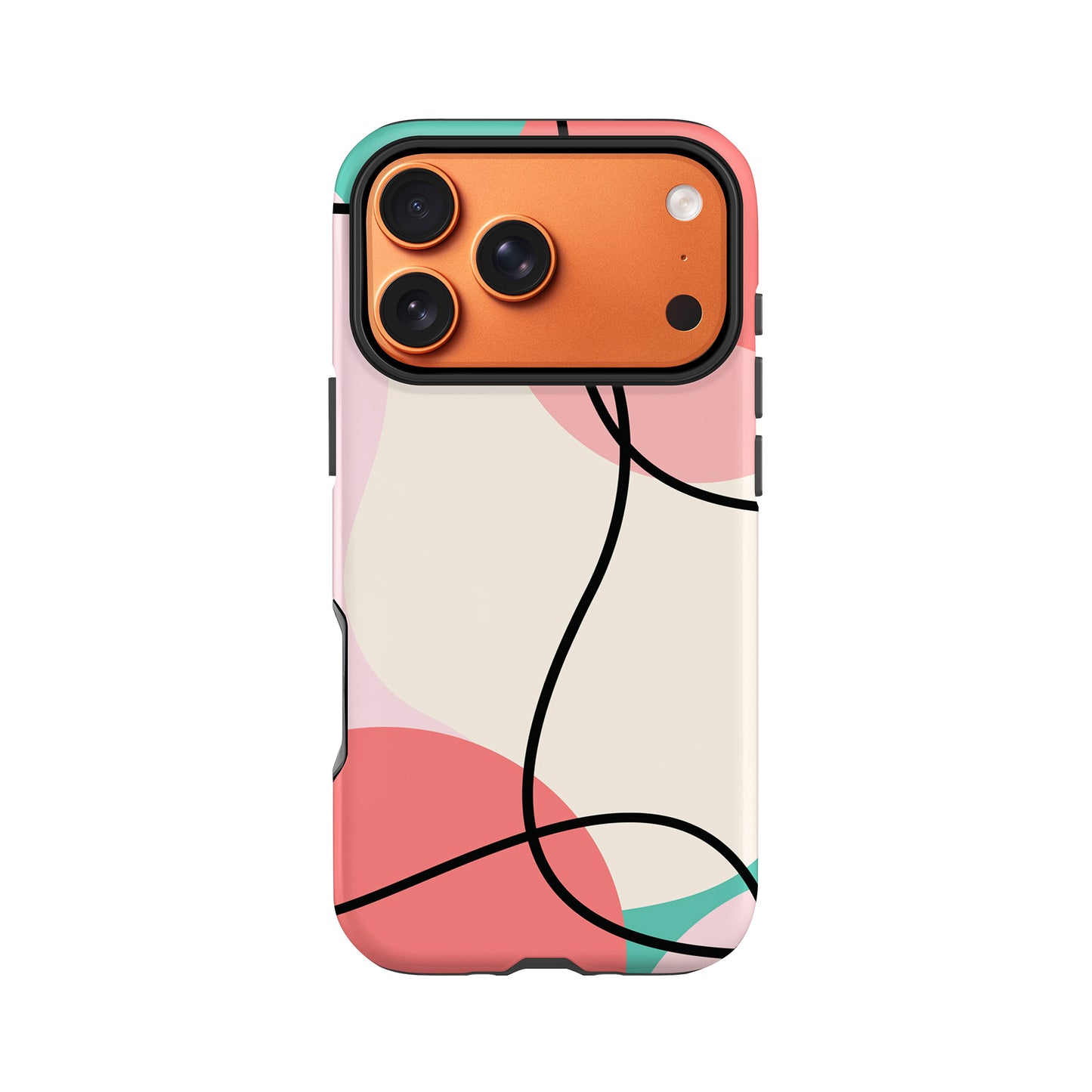 Colourful Abstract Pattern Case iPhone 17 Pro Phone Case