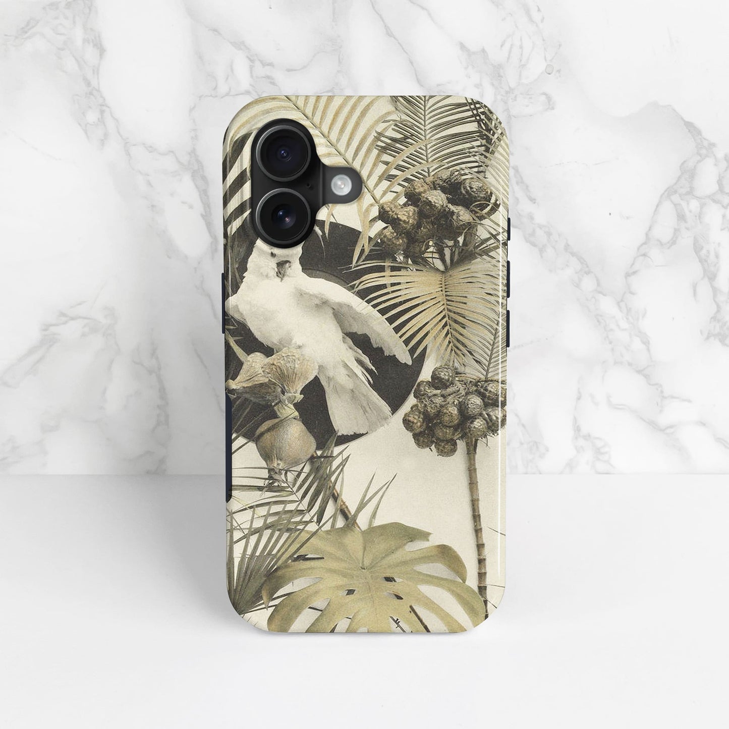 Vintage Tropical Print Case Phone Case