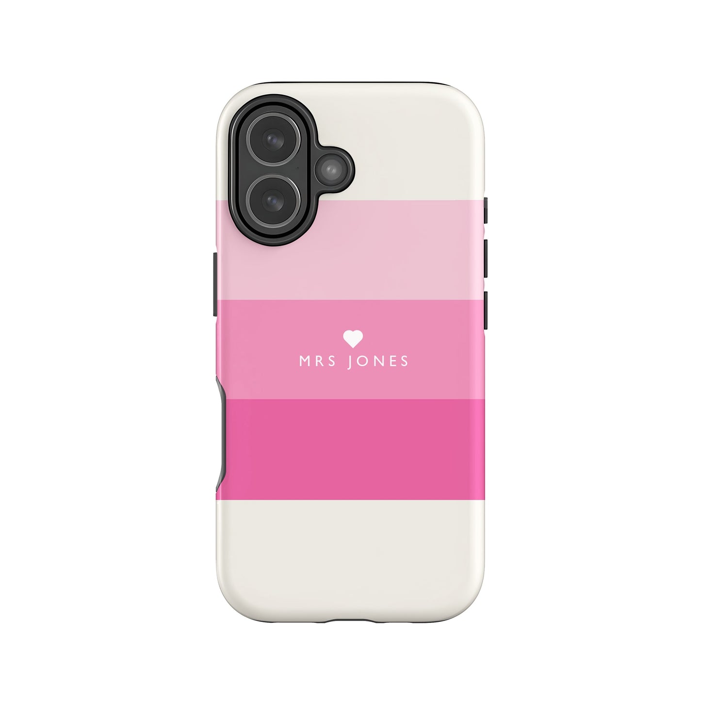 Pink Candy Stripe Custom Case Phone Case
