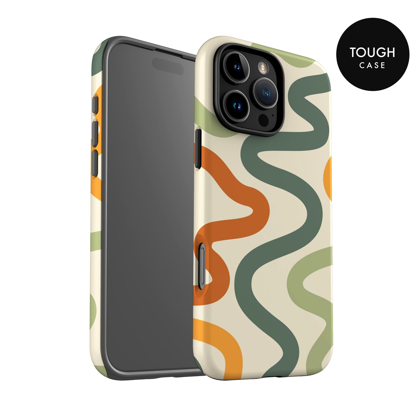 Wavy Pattern Desert Print Case Phone Case