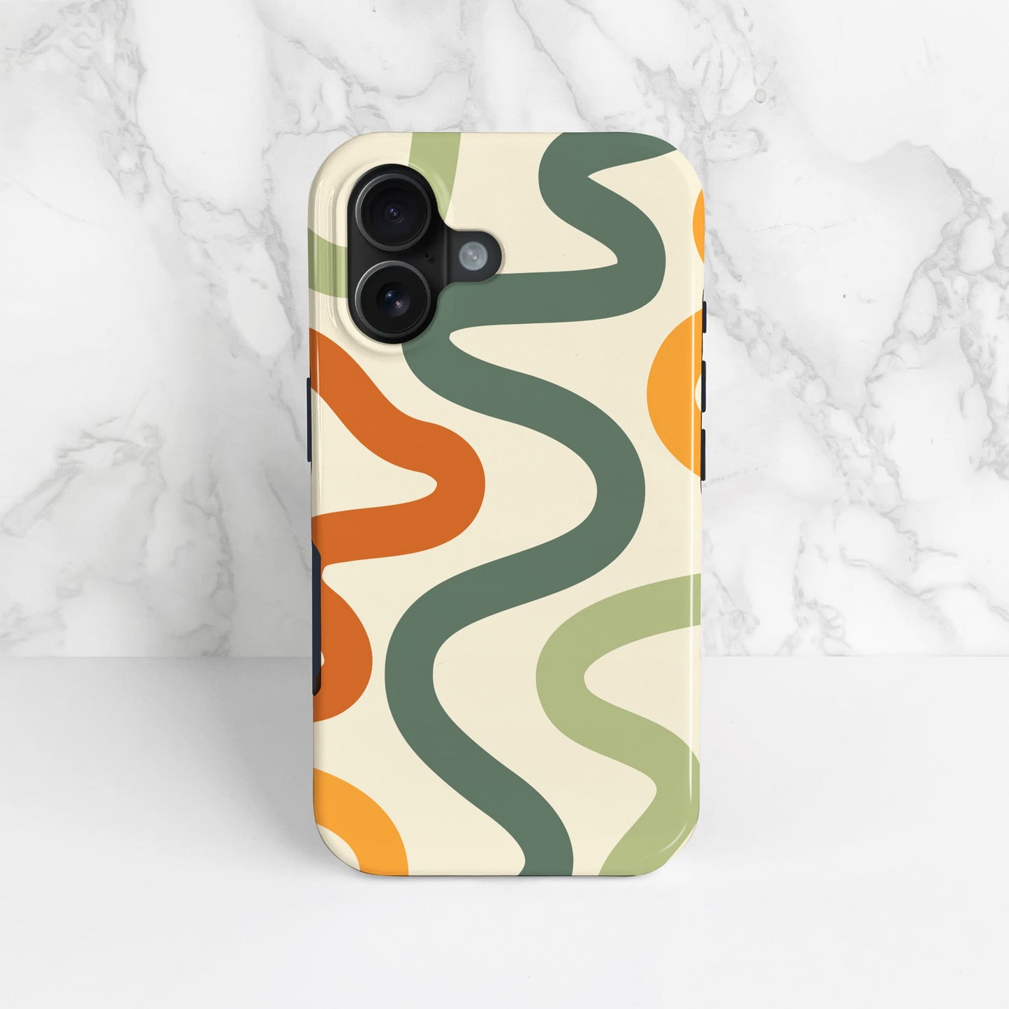 Wavy Pattern Desert Print Case Phone Case