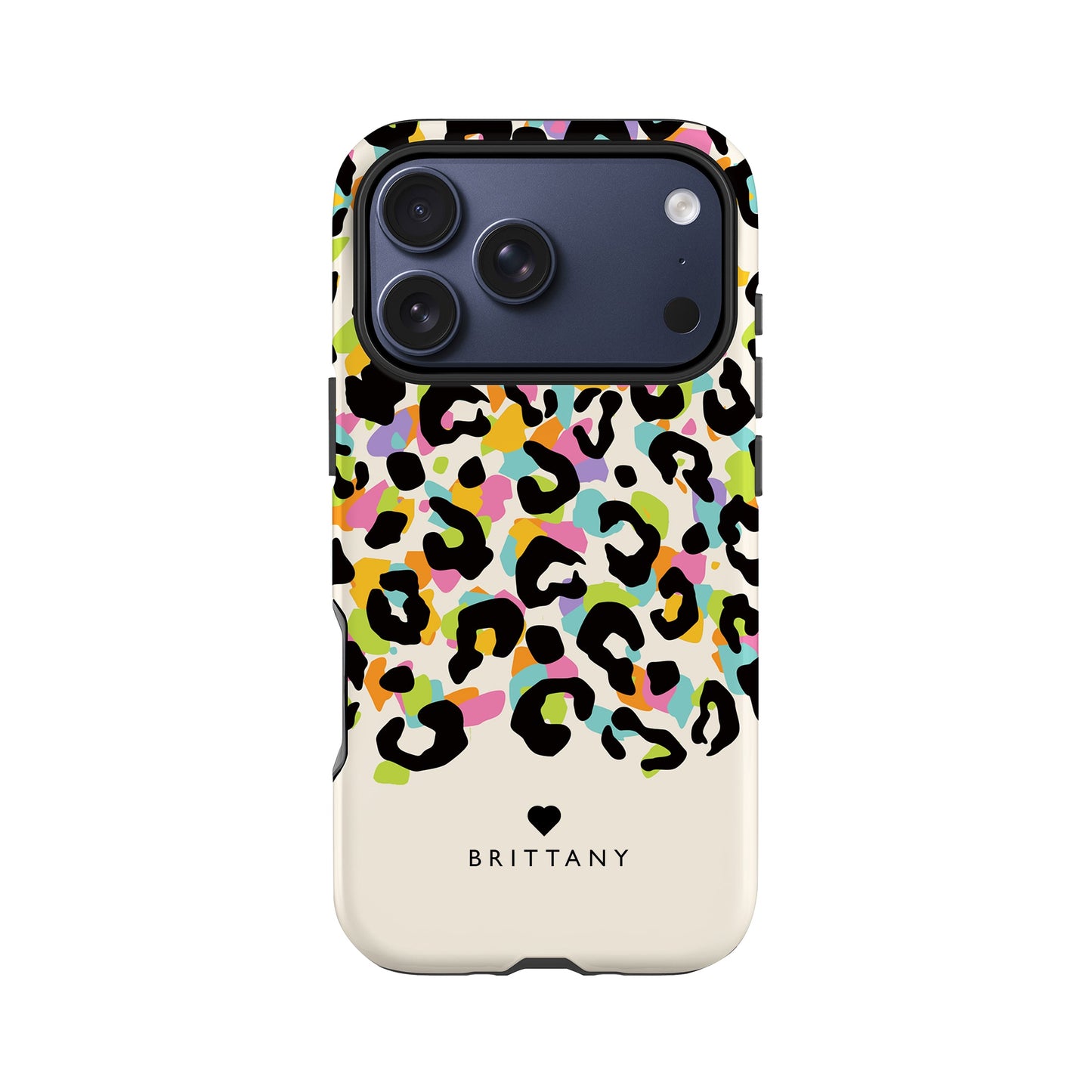 Abstract Rainbow Leopard Spots Personalised Case Phone Case
