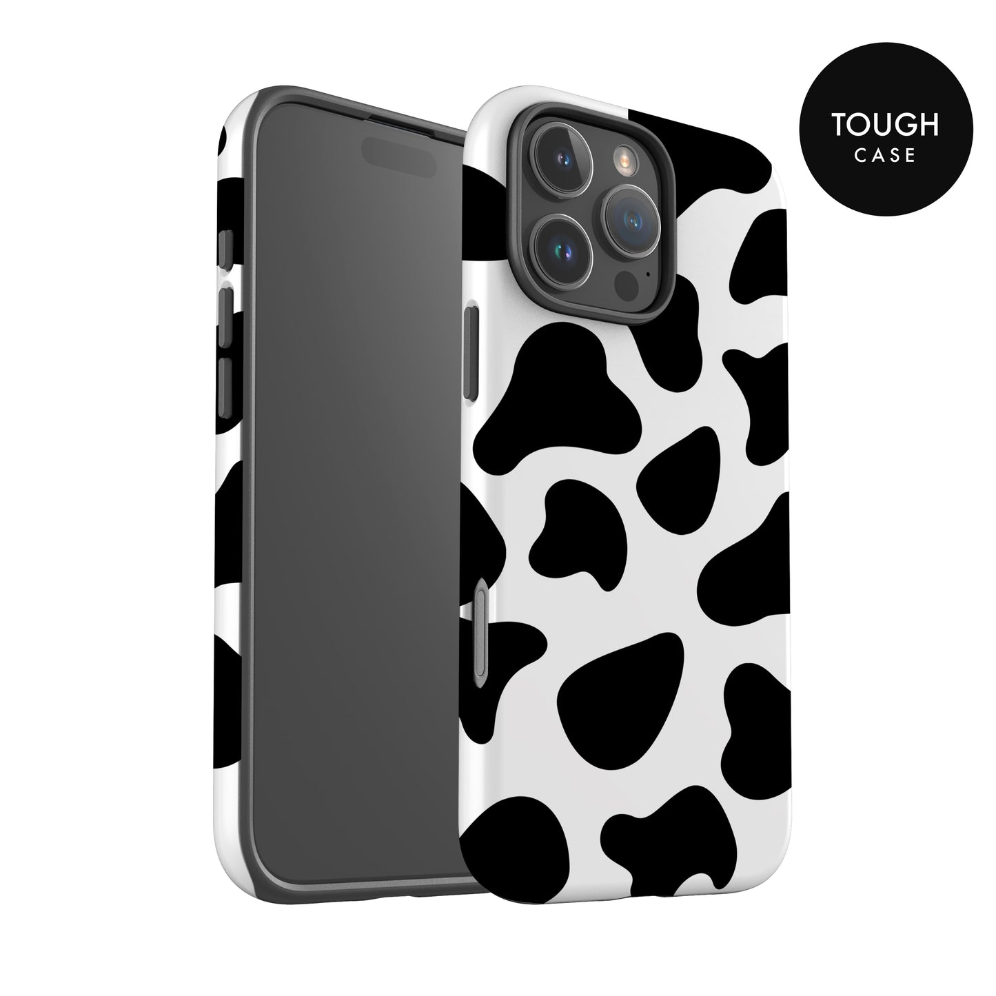 Black and White Cow Spots Case Phone Case