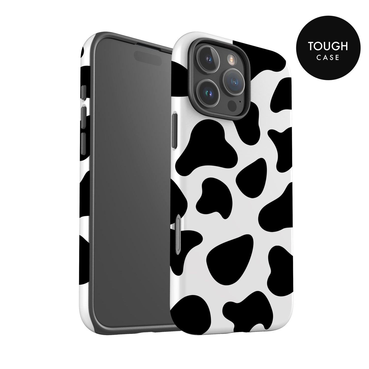 Black and White Cow Spots Case Phone Case