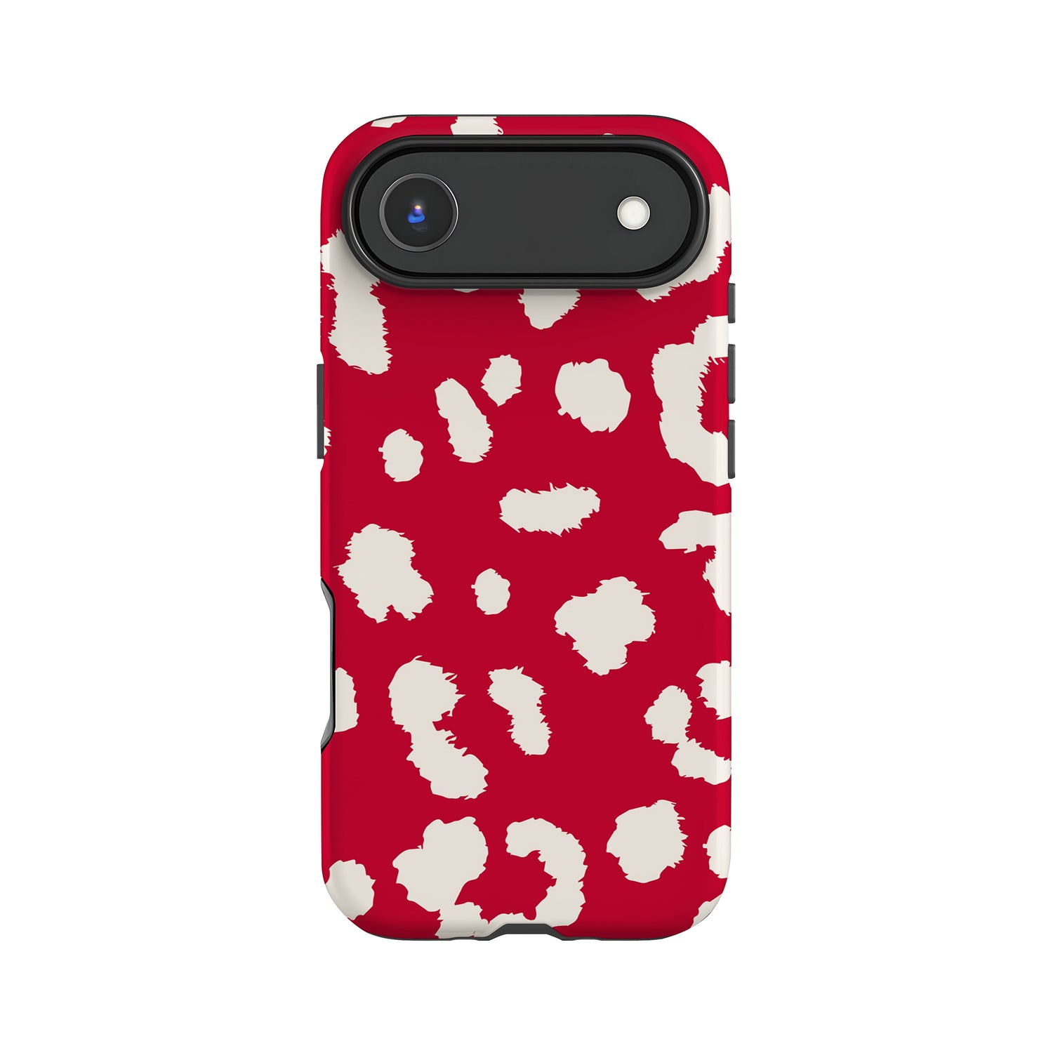 Abstract Red Cloud Leopard Print Case iPhone 17 Air Phone Case