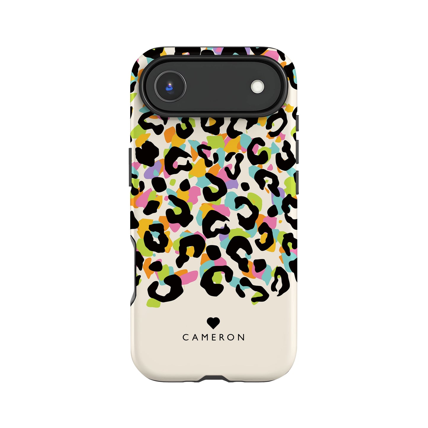 Abstract Rainbow Leopard Spots Personalised Case Phone Case