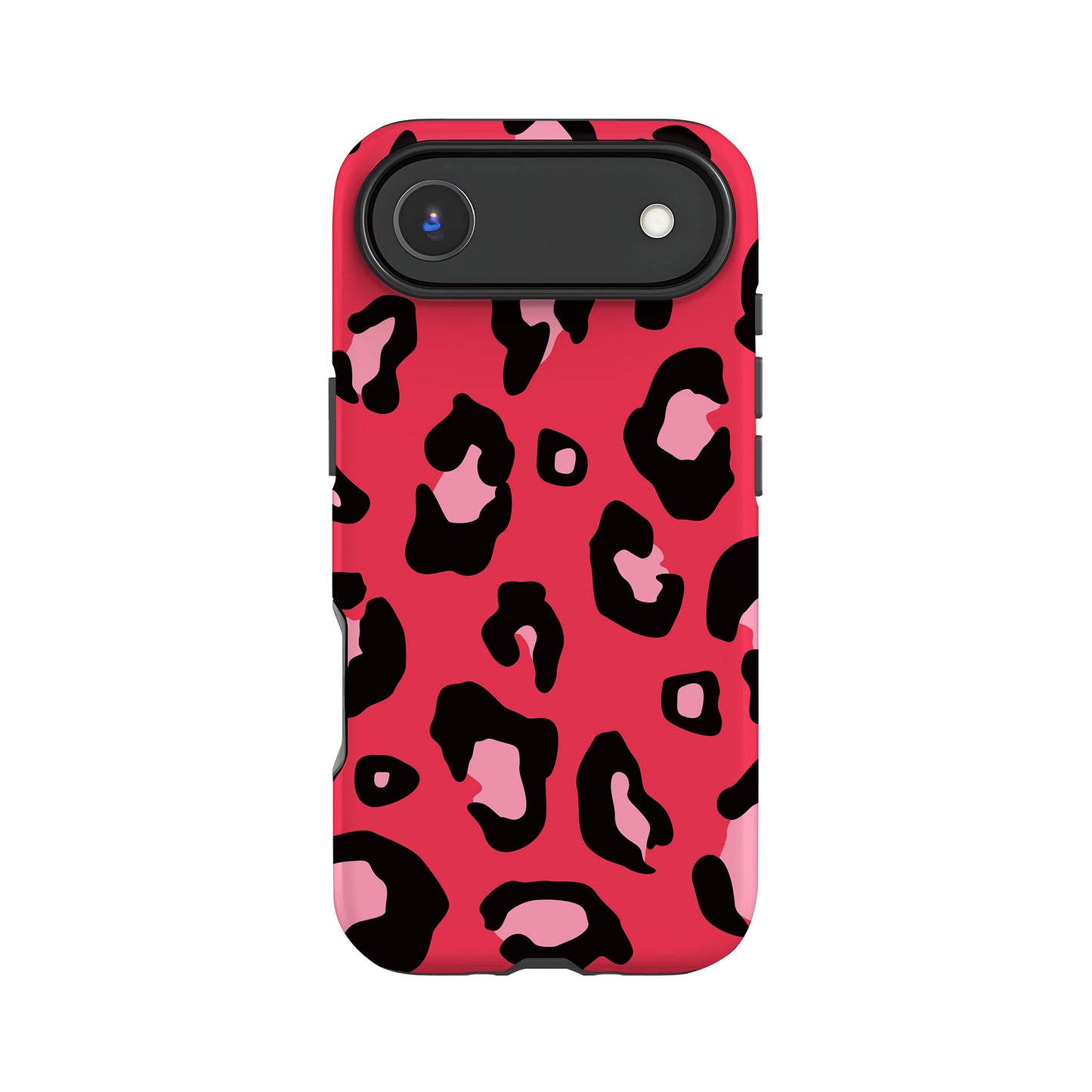 Red and Pink Leopard Spot Pattern Case iPhone 17 Air Phone Case