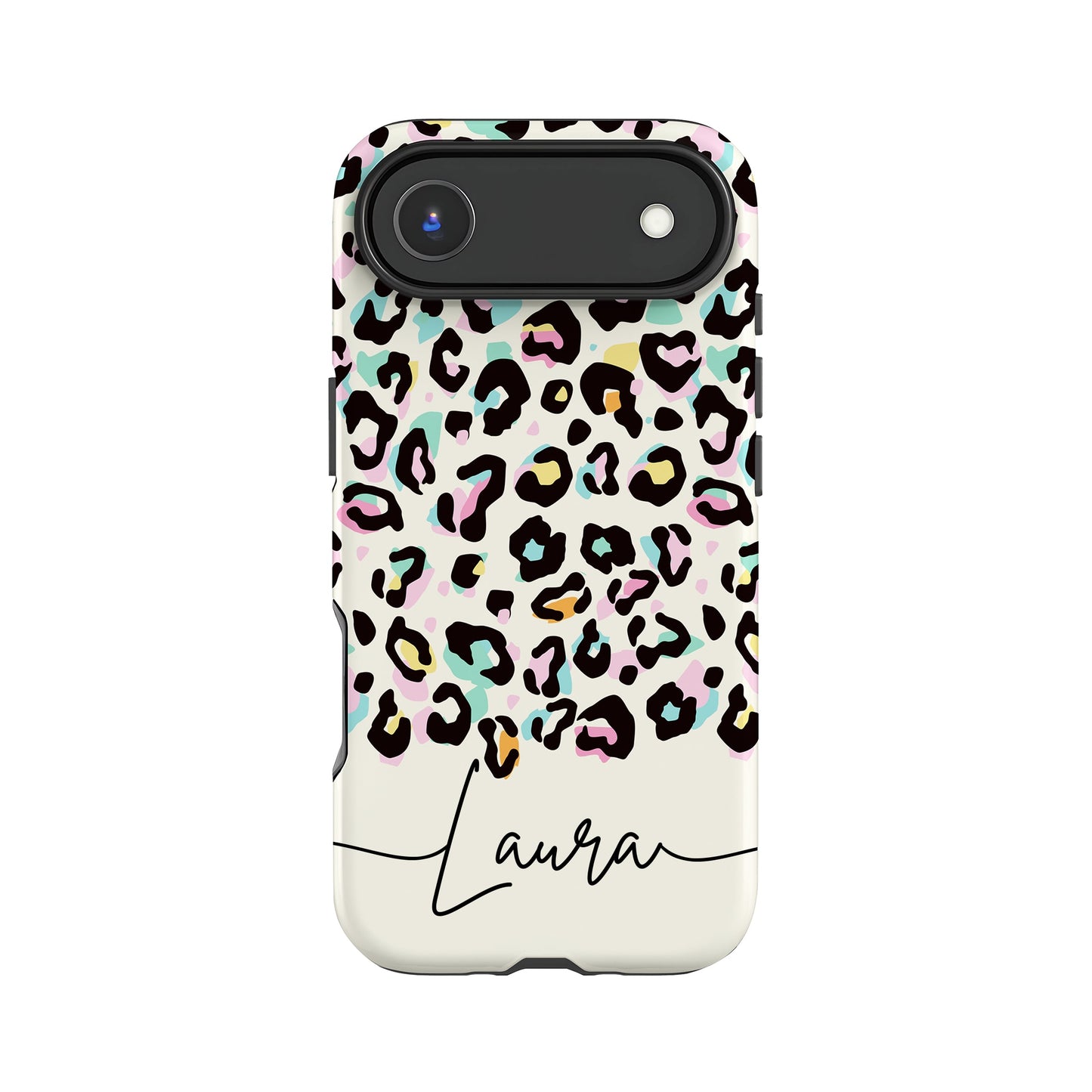 Custom Rainbow Spot Leopard Print Case Phone Case