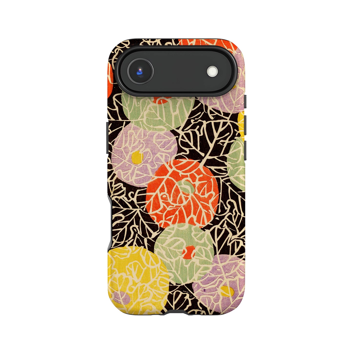 Japanese Floral Kimono Print Case iPhone 17 Air Phone Case