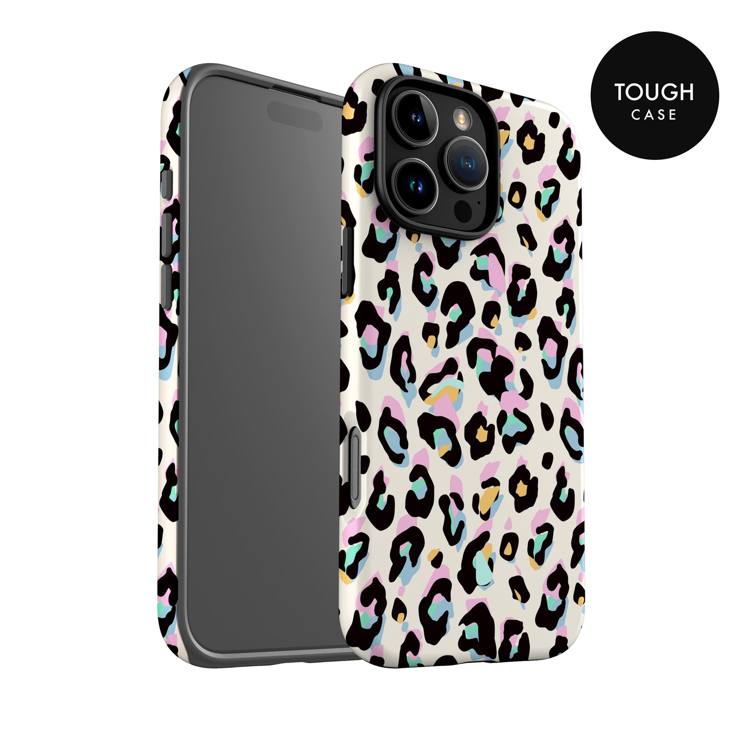 Multicolour Ditsy Leopard Print Phone Case Phone Case