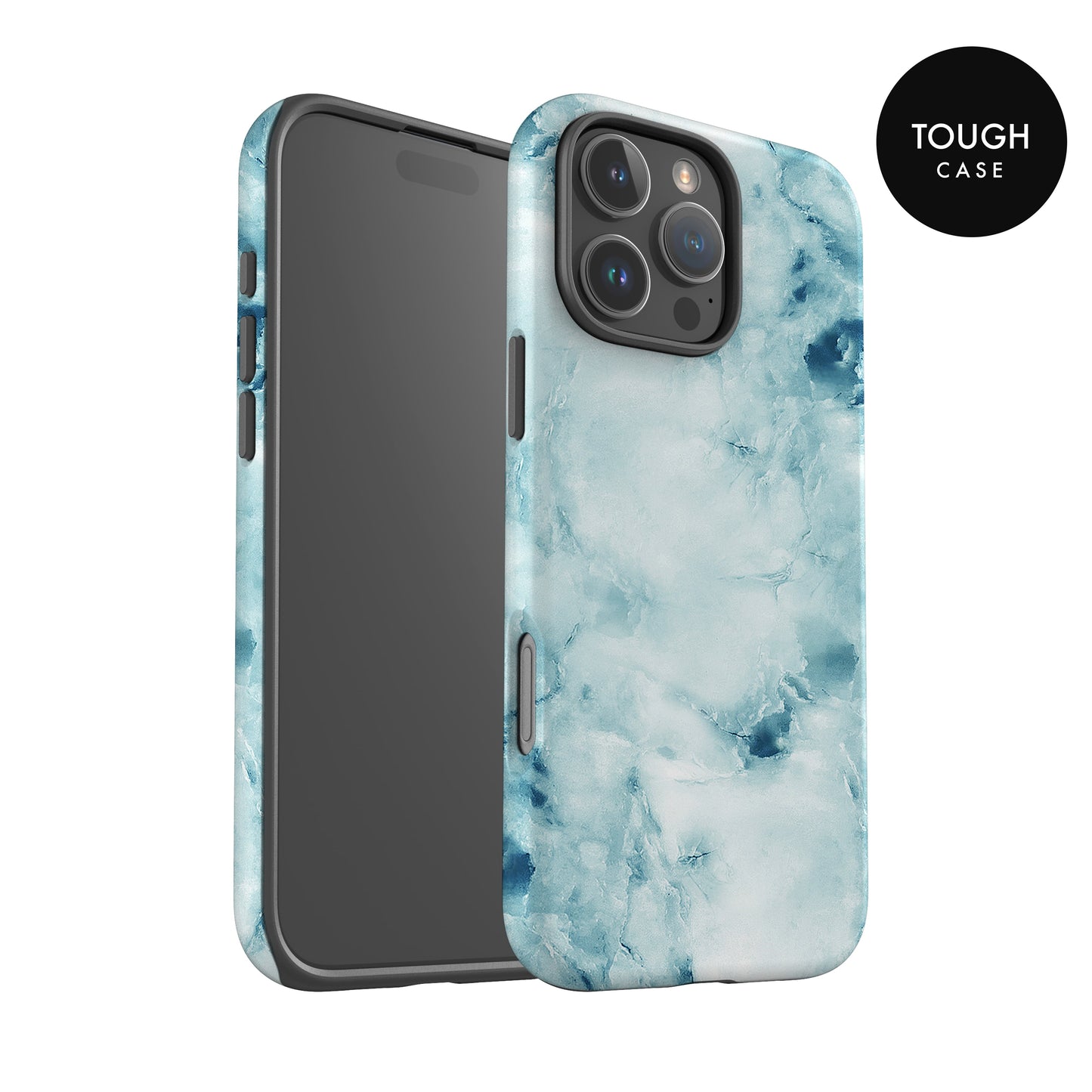 Blue Marble Personalised Initials Phone Case Phone Case