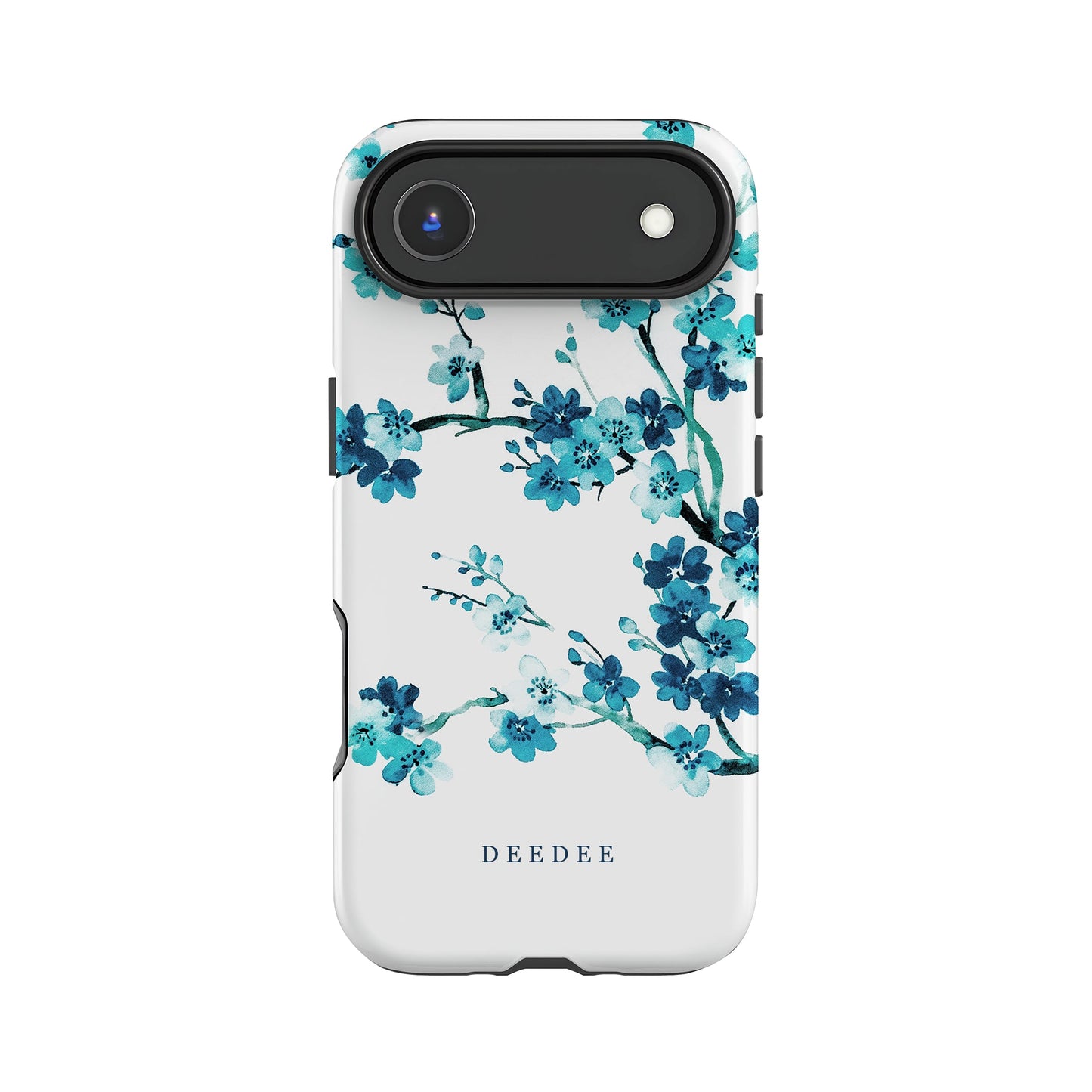 Vintage Blue Floral Art Personalised Case Phone Case