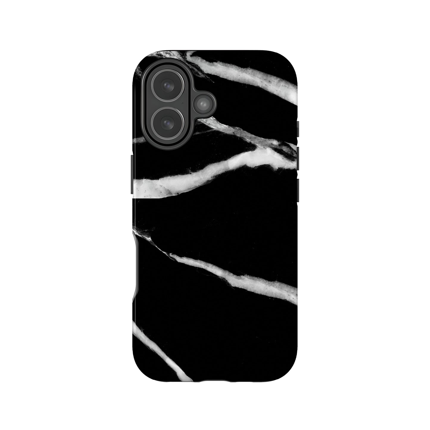 Black and White Marble Phone Case iPhone 17 Phone Case