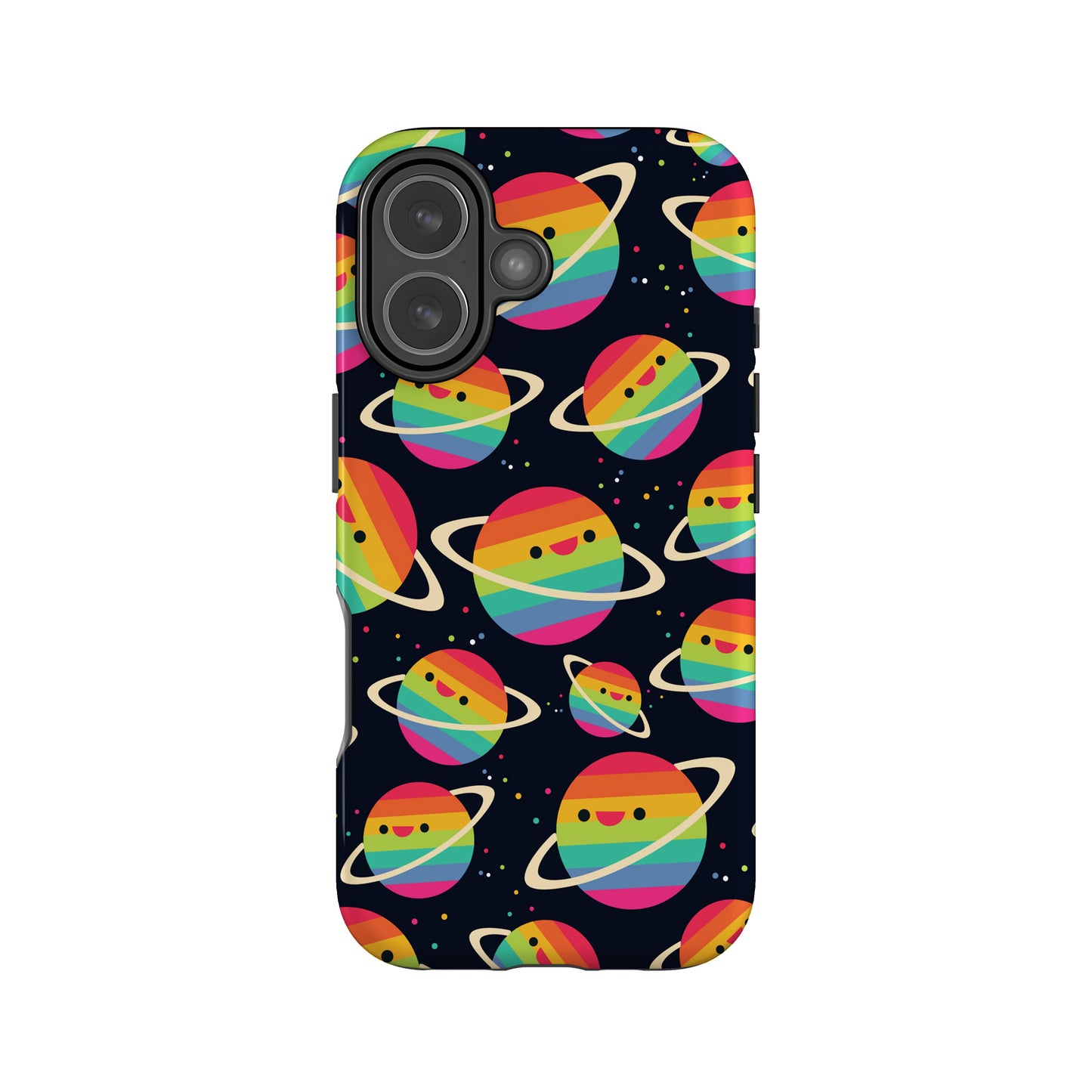 Cartoon Planet Space Pattern Phone Case iPhone 17 Phone Case