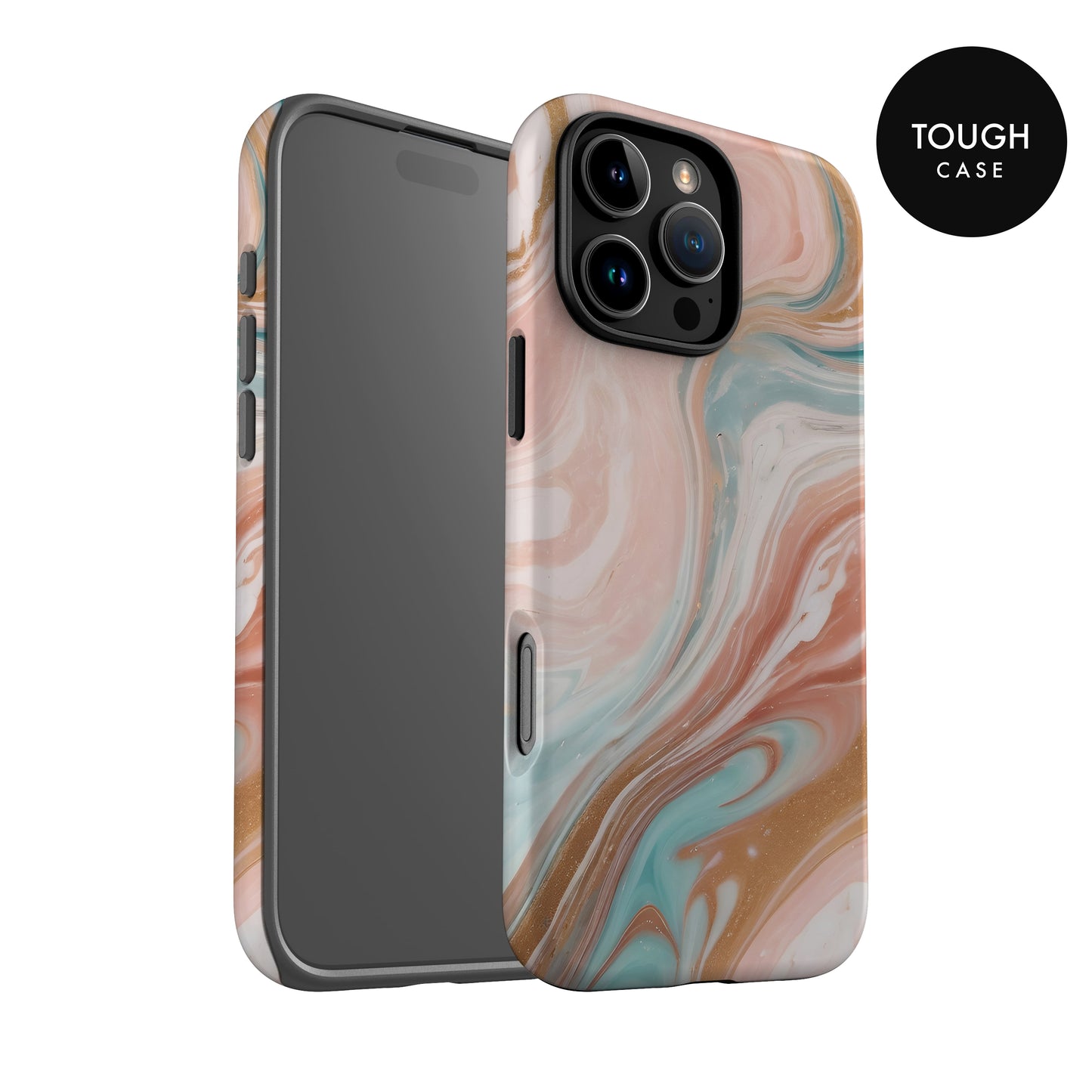 Peach Sands Marble Phone Case Phone Case