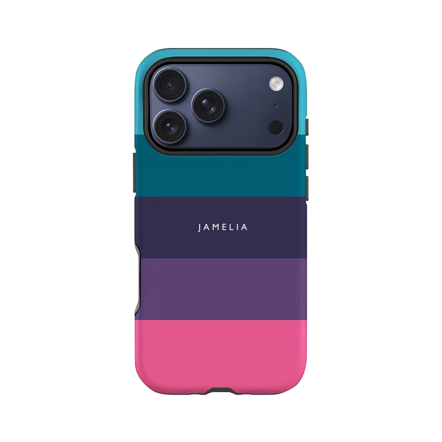 Personalised Colourful Stripes Phone Case iPhone 17 Pro Phone Case