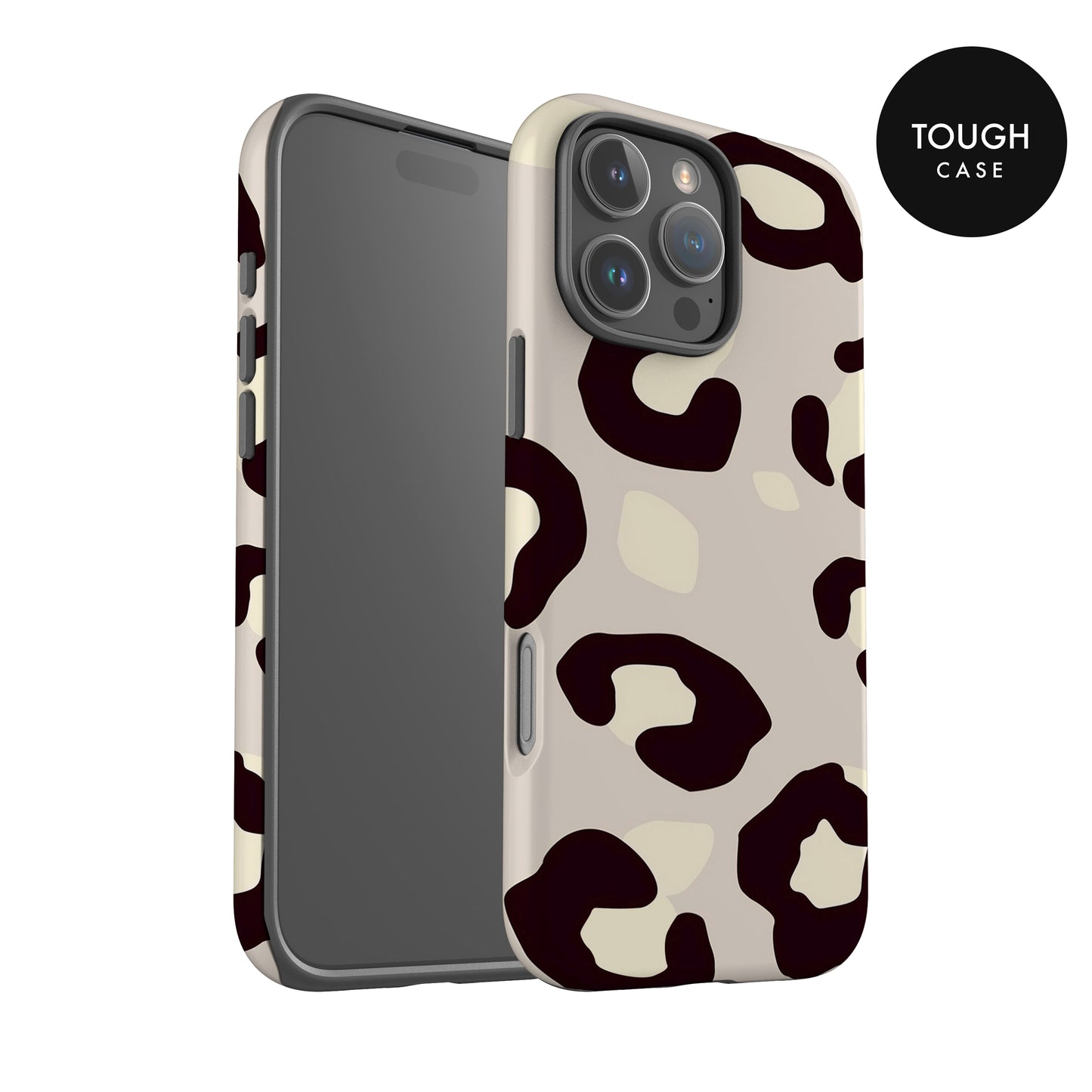 Snow Leopard Print Phone Case Phone Case