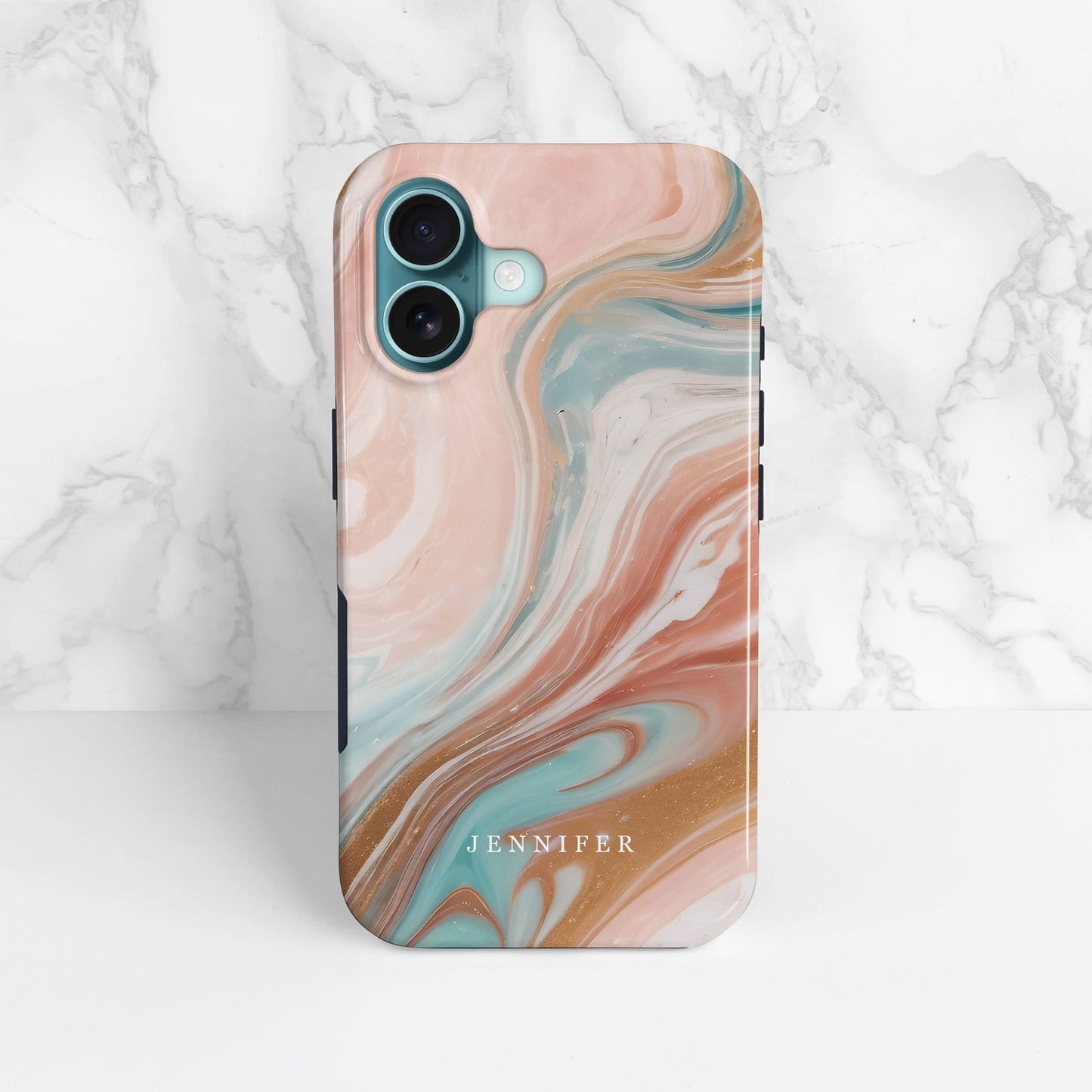 Peach Sands Marble Phone Case Phone Case