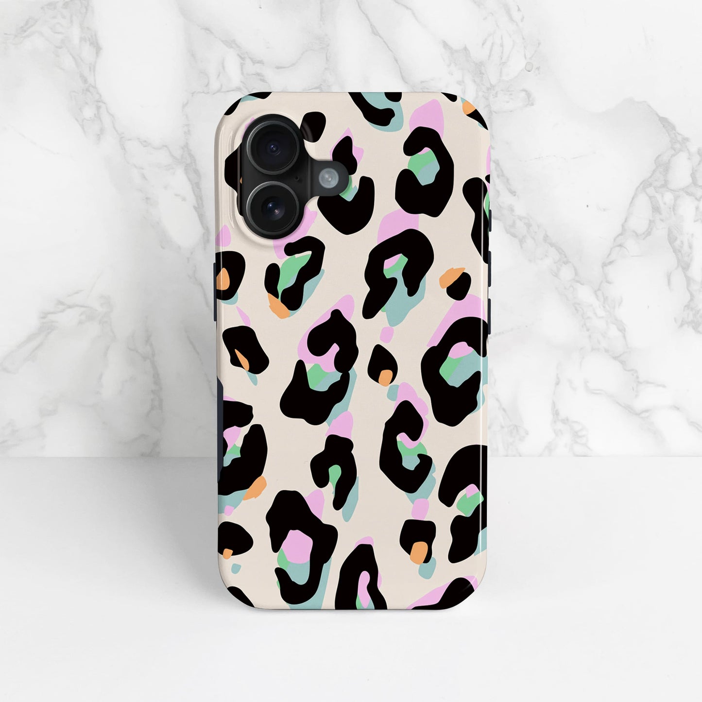 Multicolour Rainbow Leopard Print Phone Case Phone Case