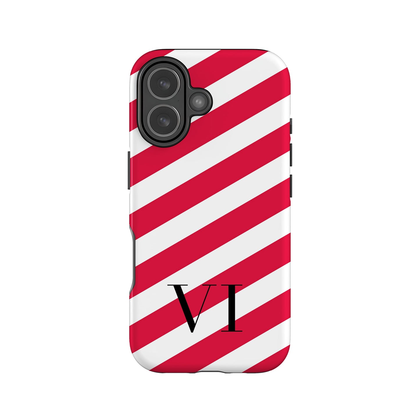 Candy Cane Red Stripes Personalised Case Phone Case