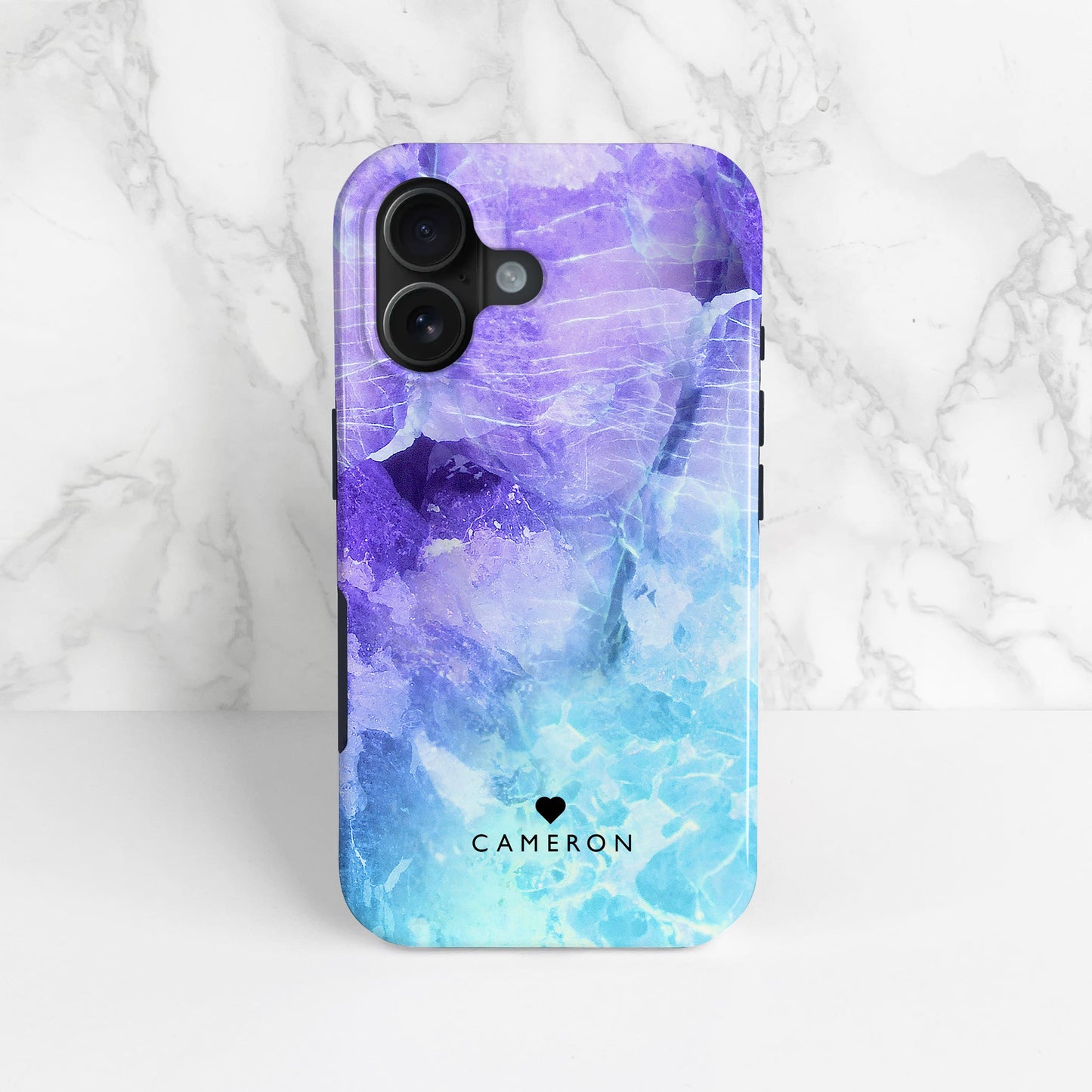 Purple and Blue Personalised Gift Phone Case Phone Case