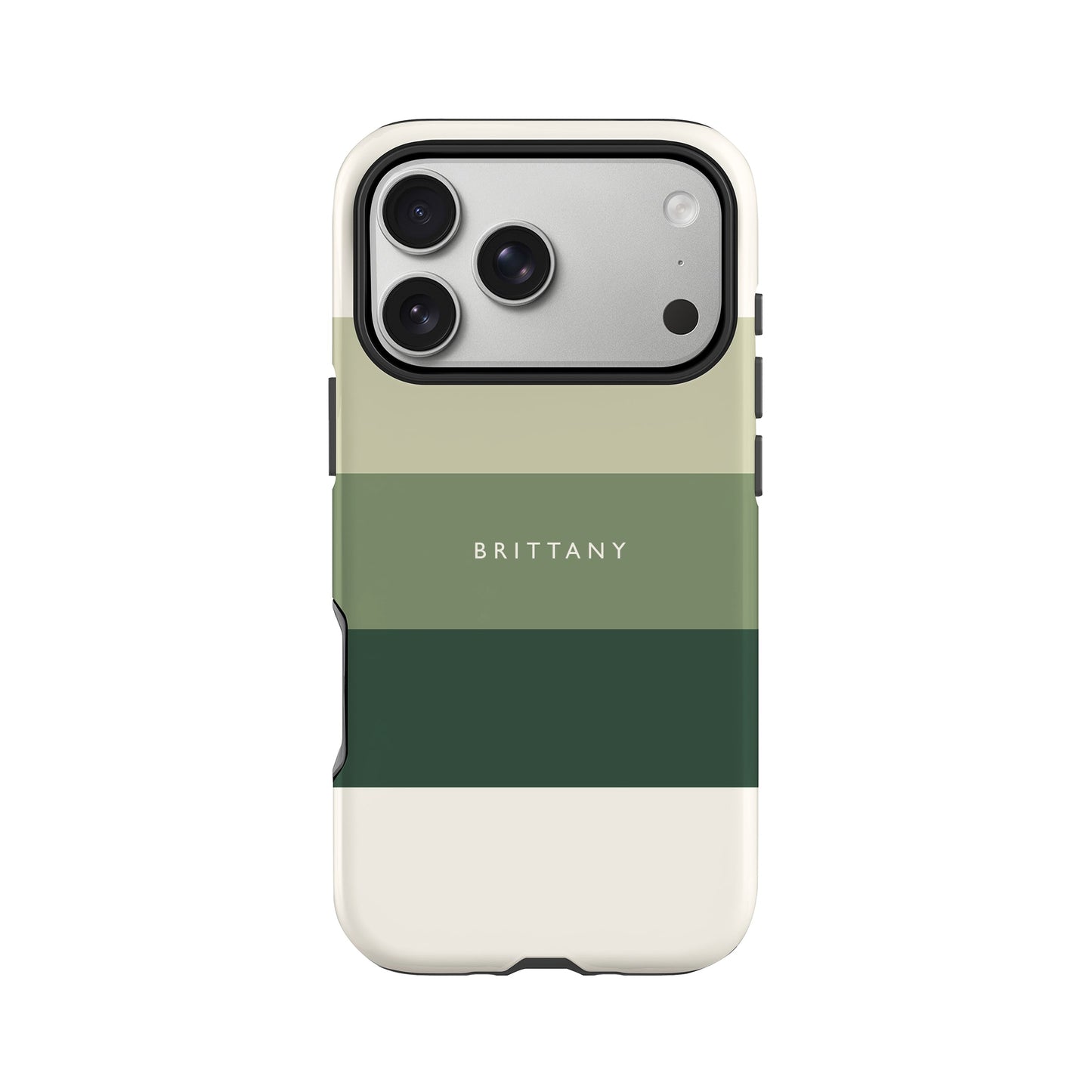 Olive Green Stripes Custom Case Phone Case