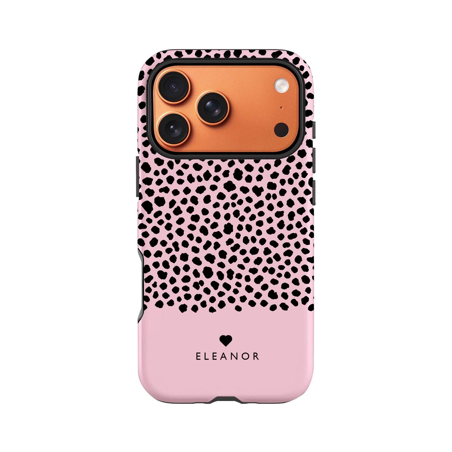 Personalised Pink Cheetah Print Case Phone Case