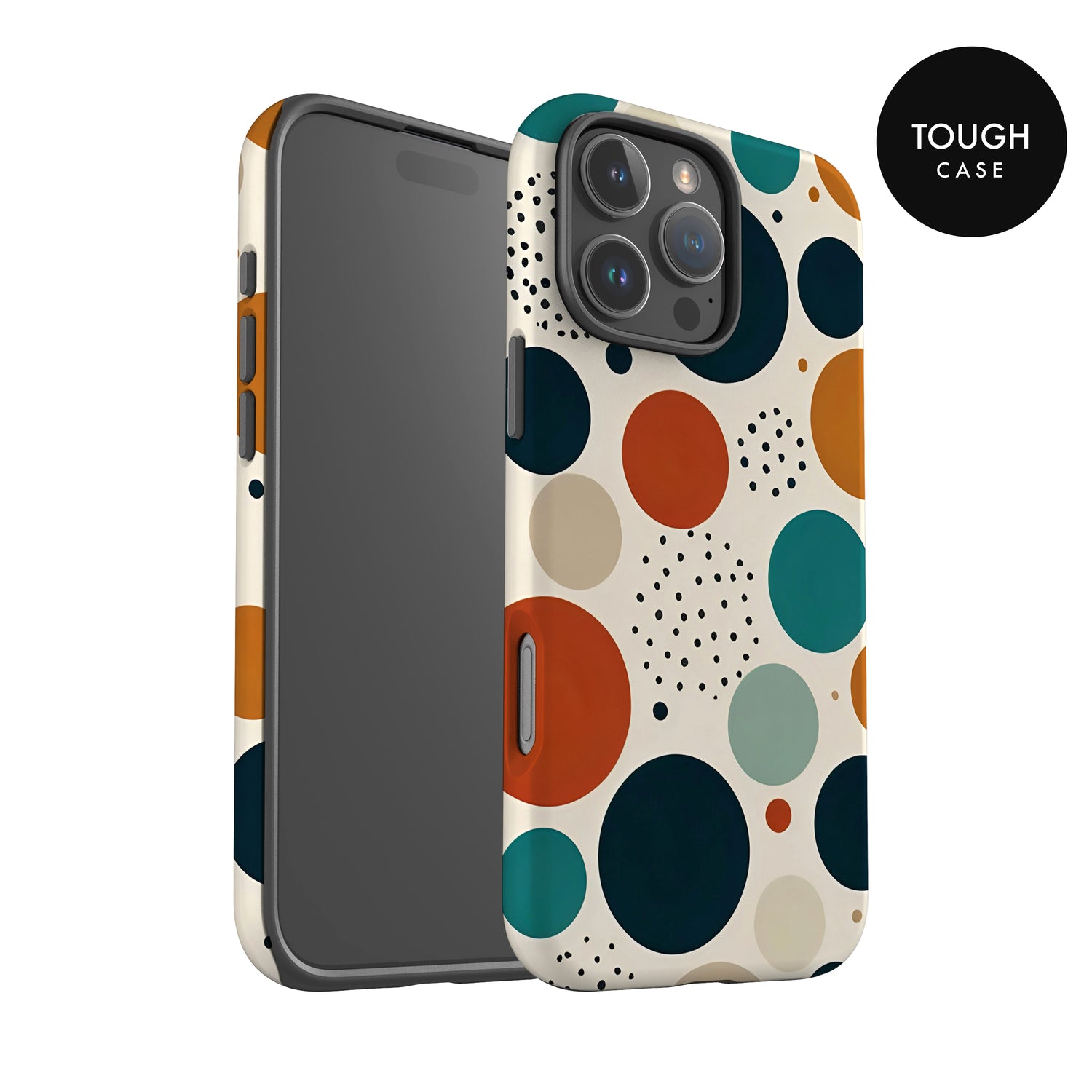 Abstract Spots Polka Dot Print Phone Case Phone Case