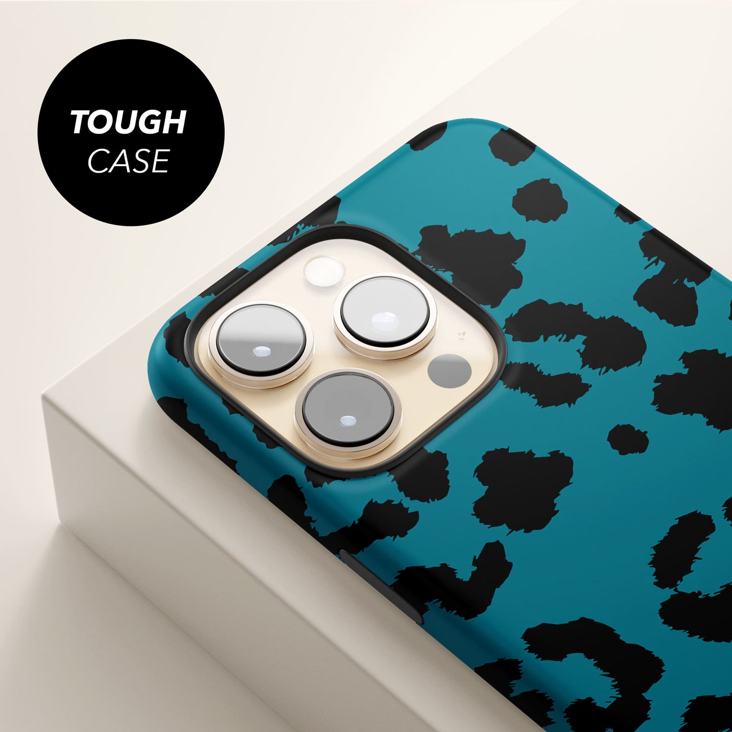Blue Leopard Print Phone Case Phone Case