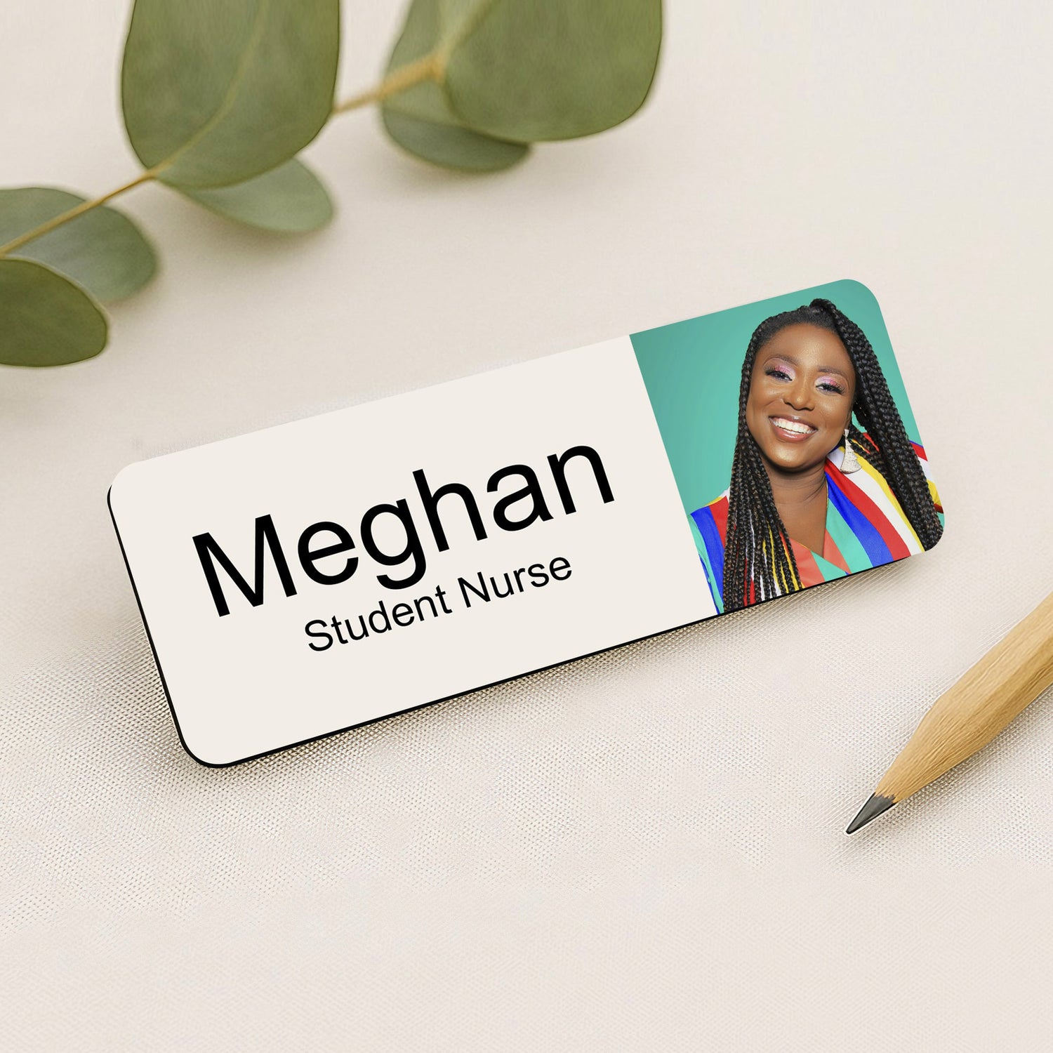 Custom Photo or Logo Name Badge Name Badge