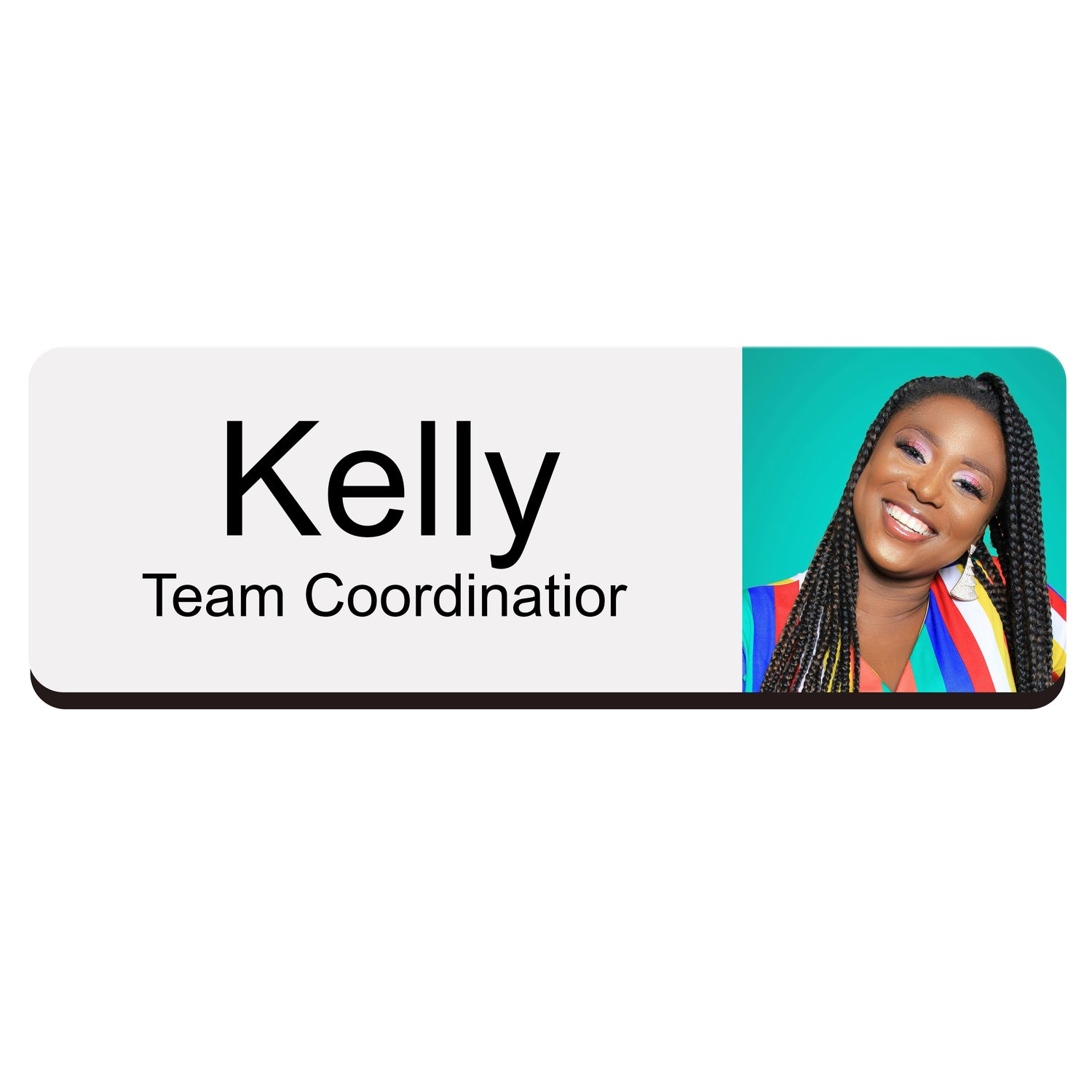 Custom Photo or Logo Name Badge Name Badge